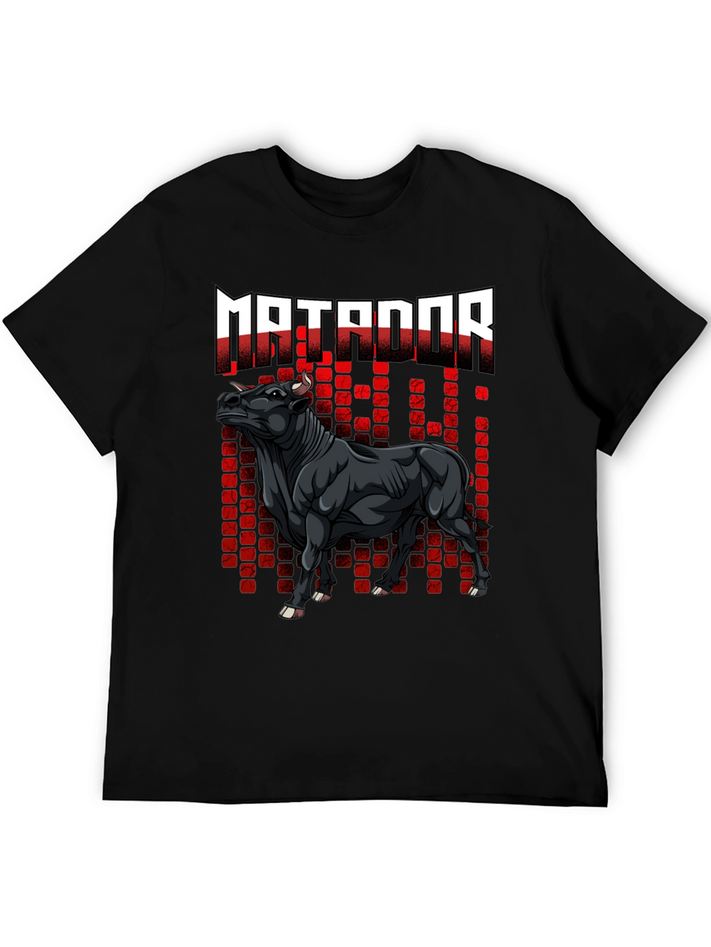 Matador Bull Graphic T-Shirt - Bold Design