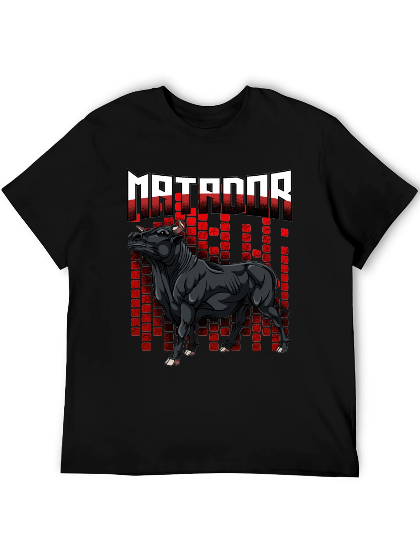 Matador Bull Graphic T-Shirt - Bold Design