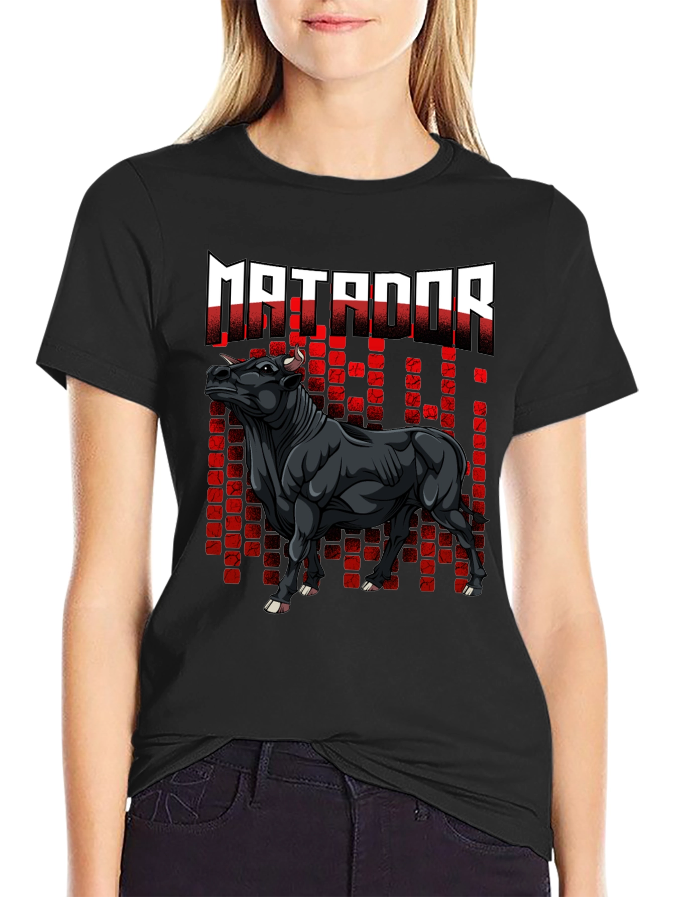 Matador Bull Graphic T-Shirt - Bold Design