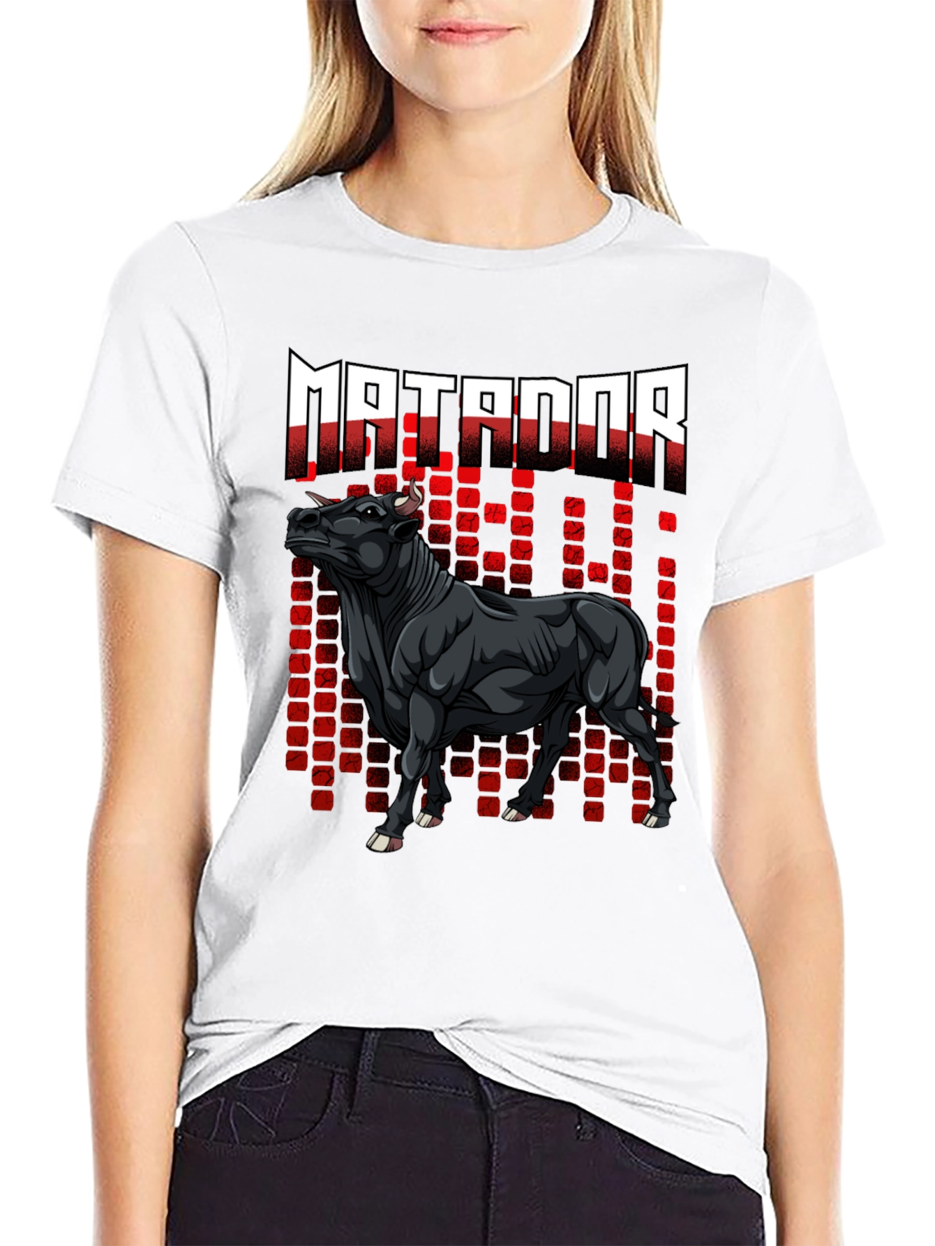Matador Bull Graphic T-Shirt - Bold Design