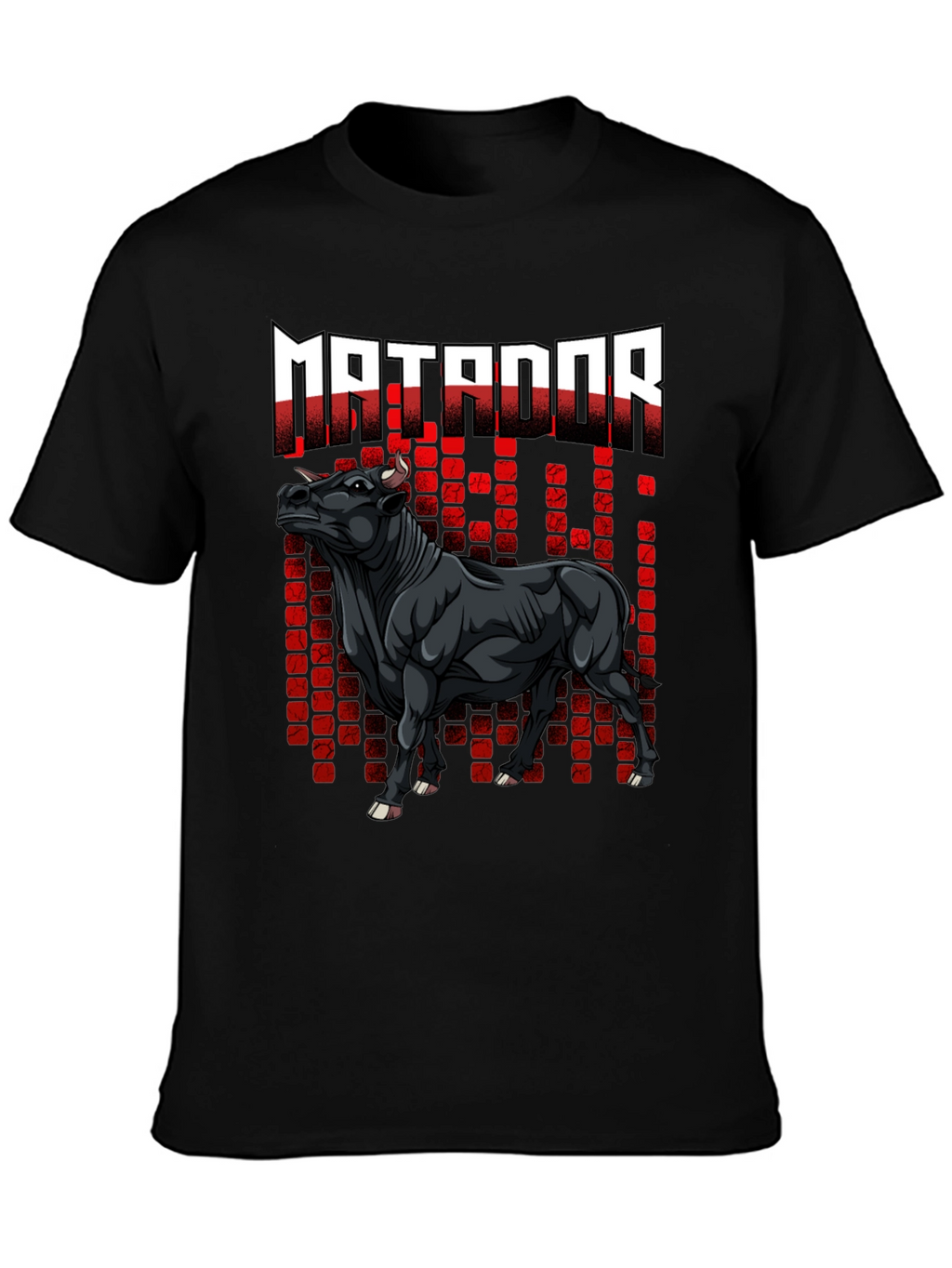 Matador Bull Graphic T-Shirt - Bold Design