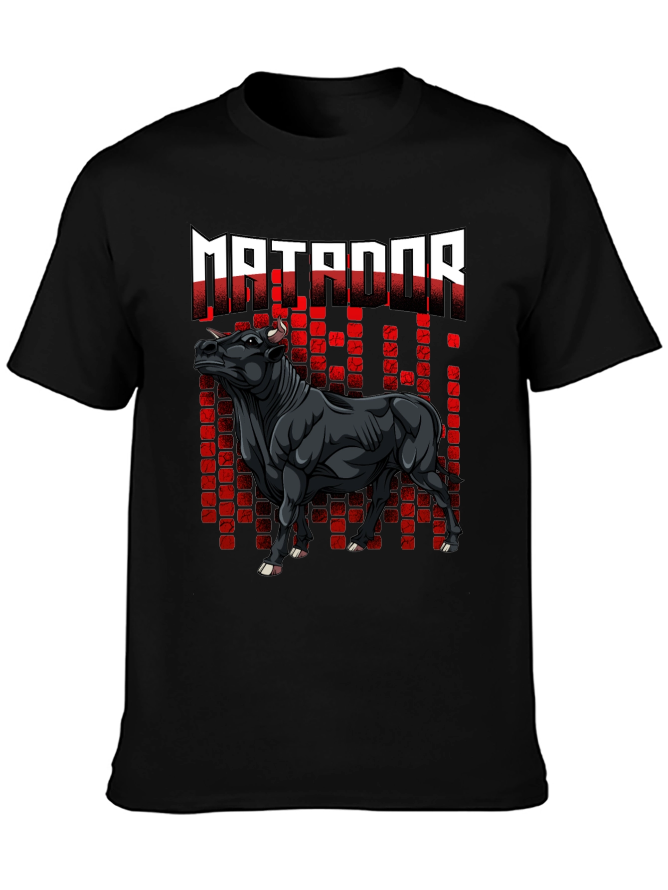 Matador Bull Graphic T-Shirt - Bold Design
