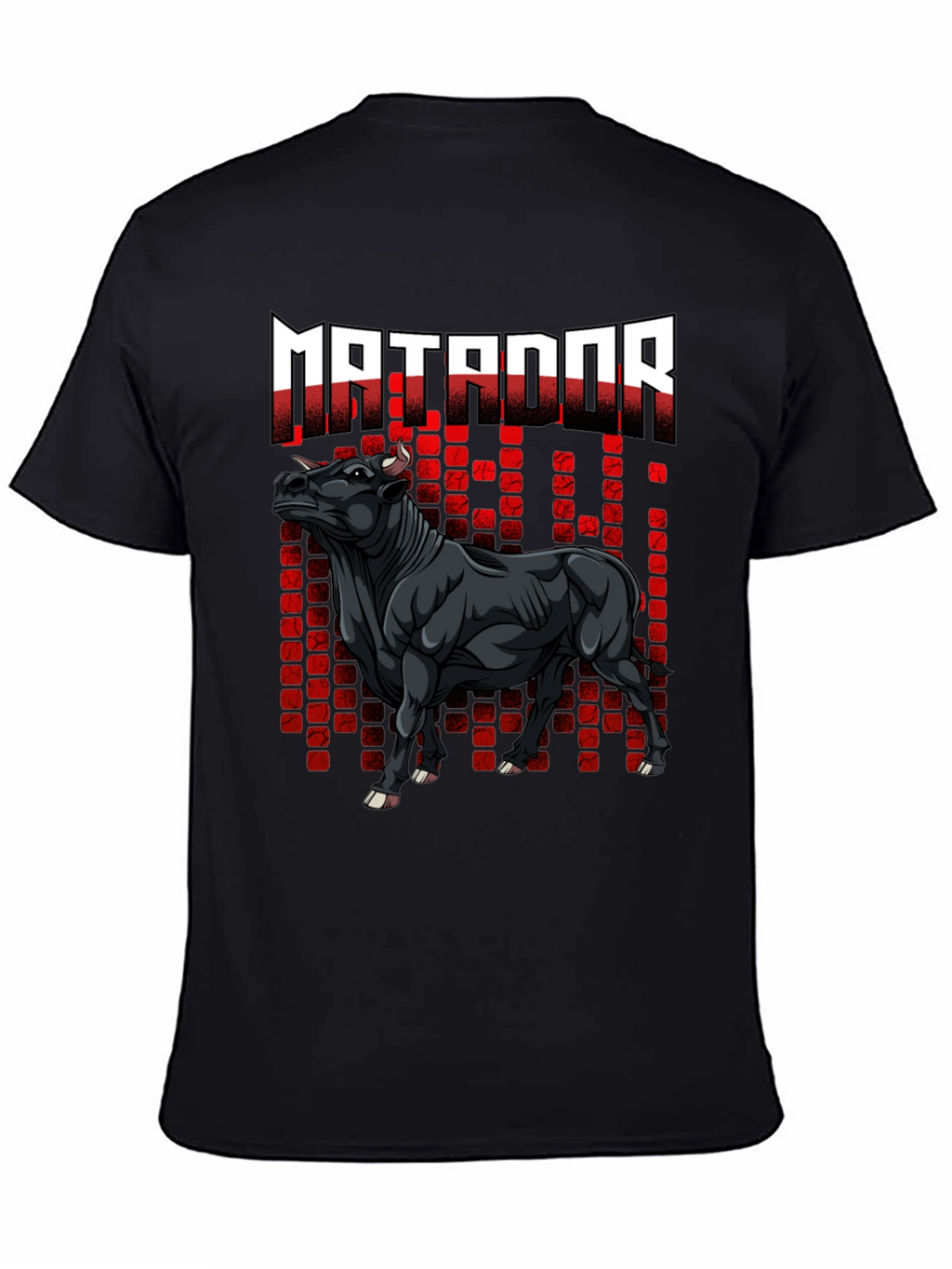 Matador Bull Graphic T-Shirt - Bold Design