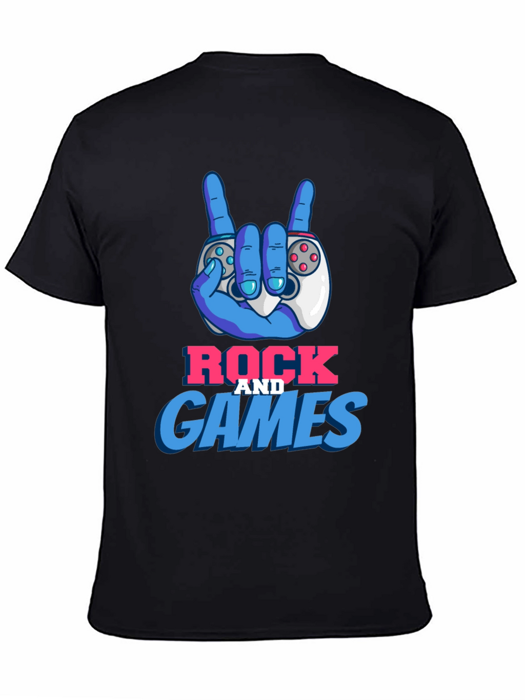 Rock and Games T-Shirt - Gamer Tee