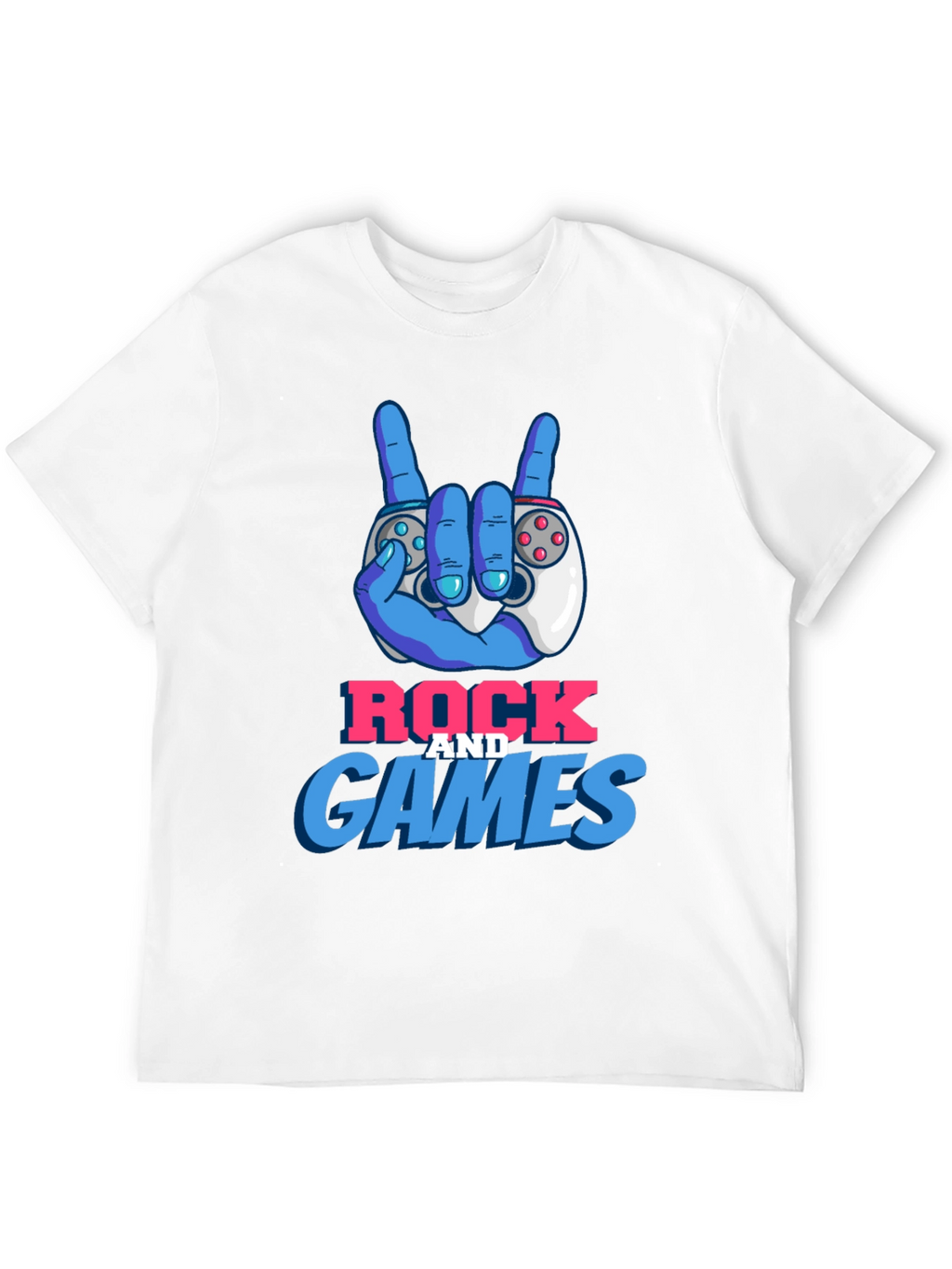 Rock and Games T-Shirt - Gamer Tee