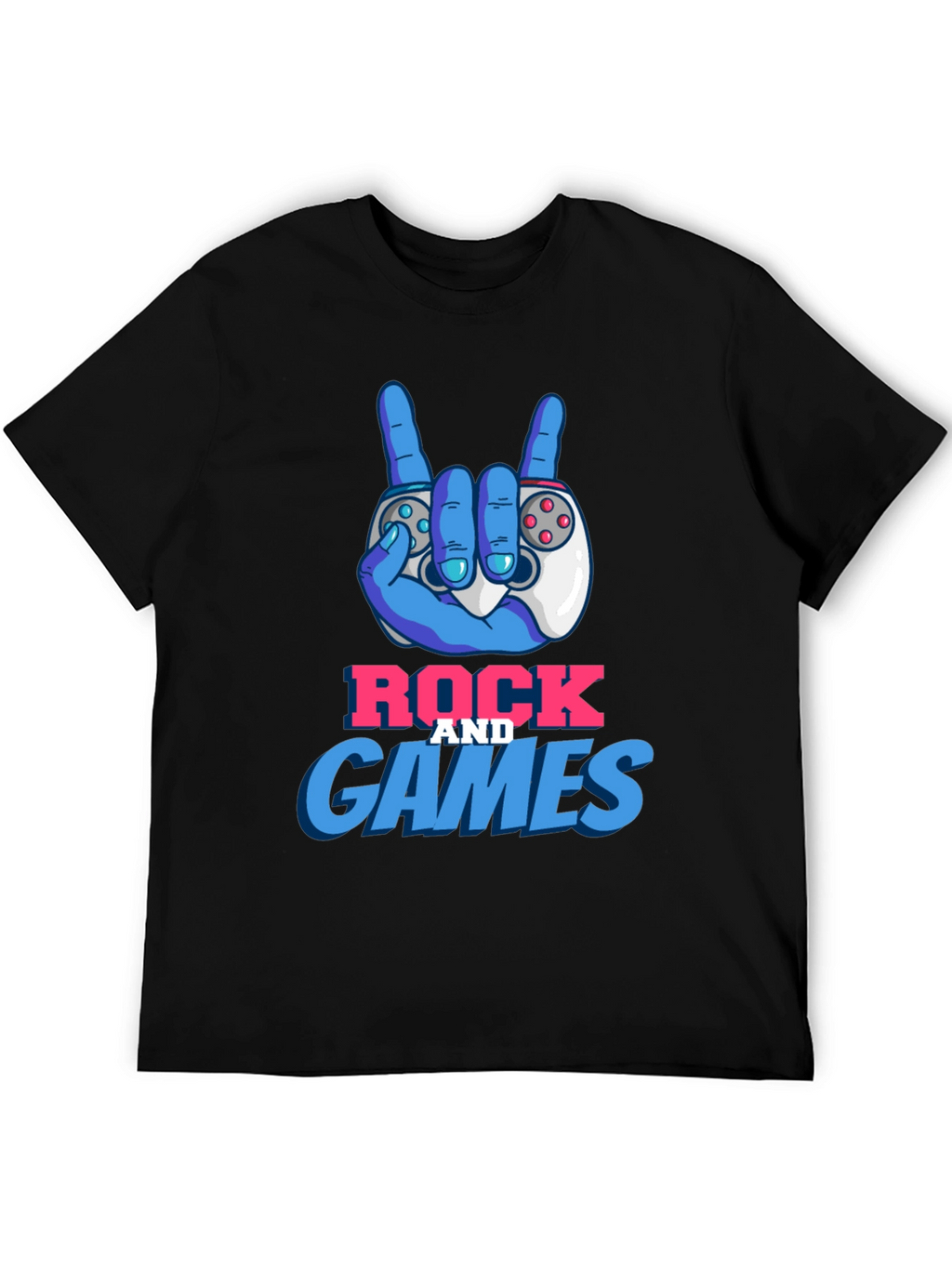 Rock and Games T-Shirt - Gamer Tee