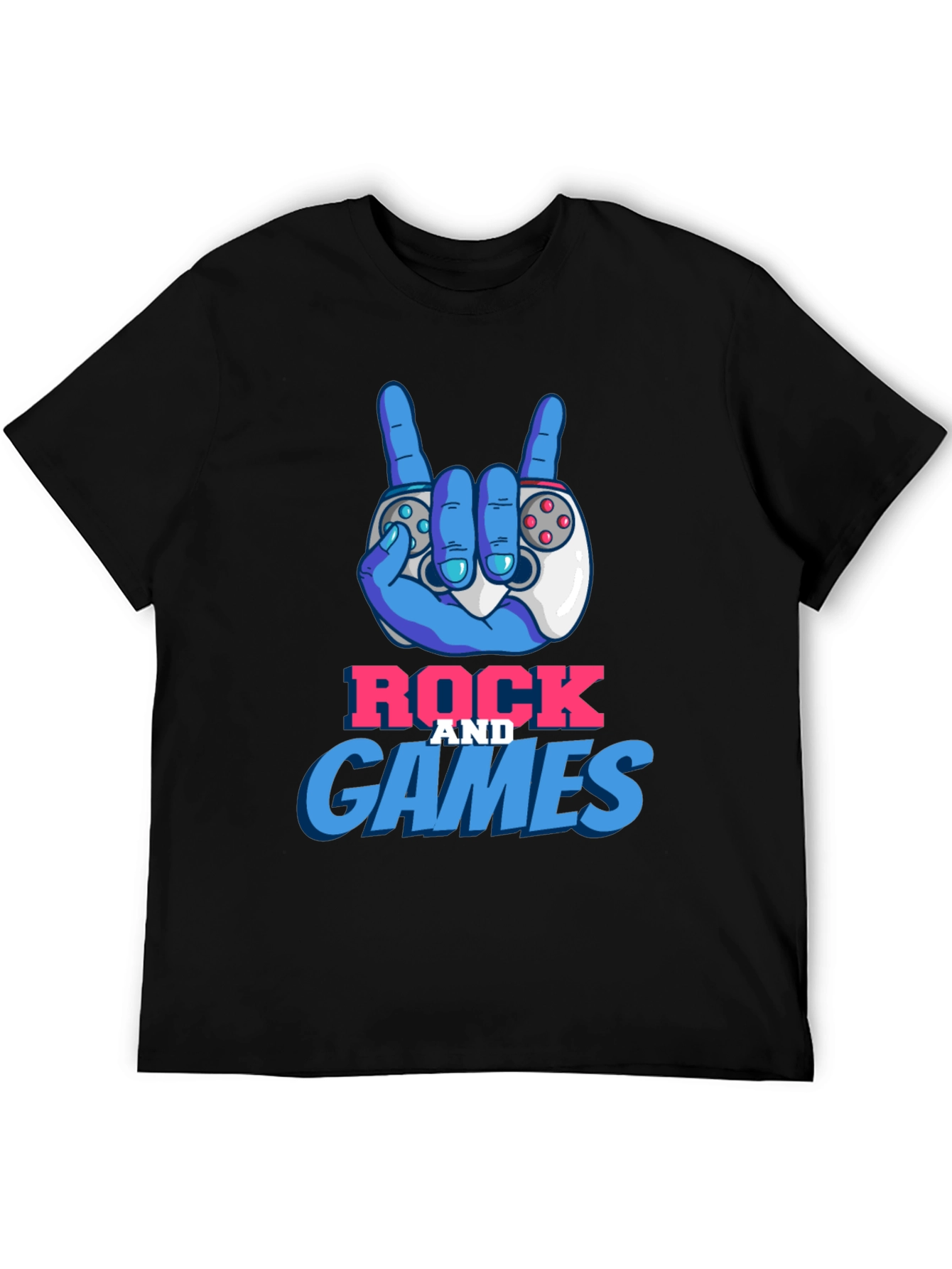 Rock and Games T-Shirt - Gamer Tee