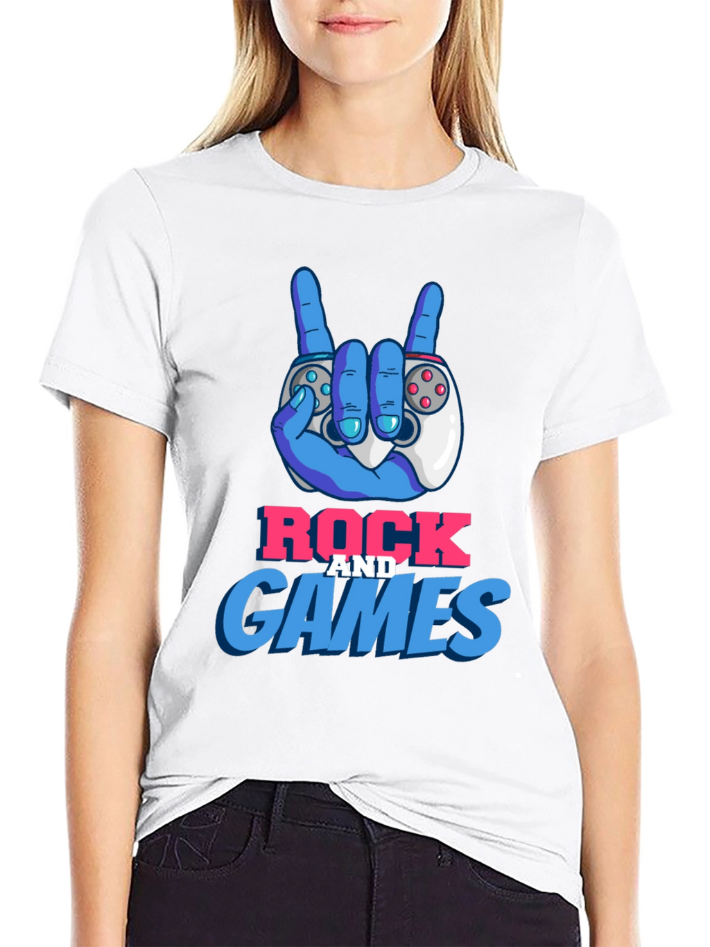 Rock and Games T-Shirt - Gamer Tee