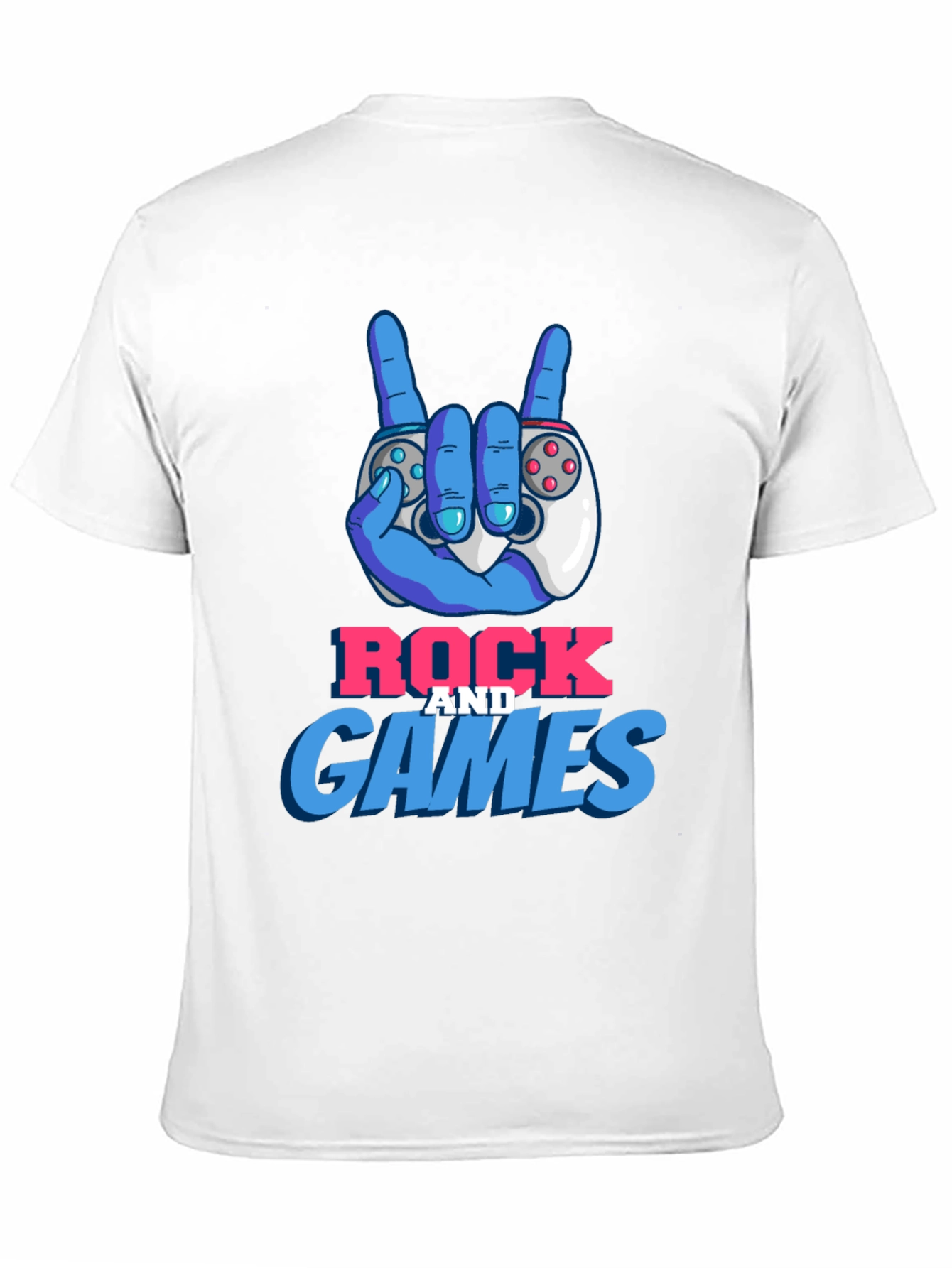 Rock and Games T-Shirt - Gamer Tee