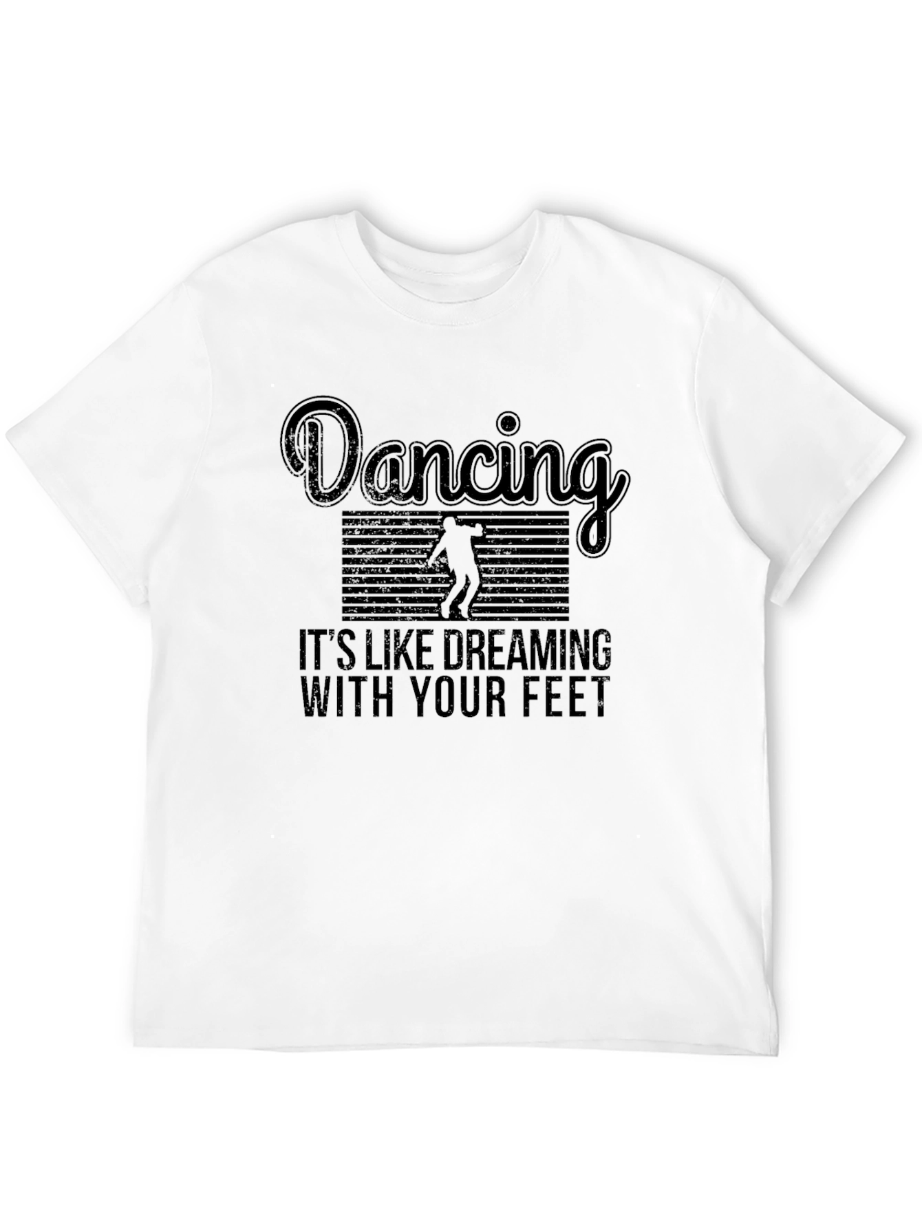 Dancing Dream Feet Tee - Soft Graphic T-Shirt