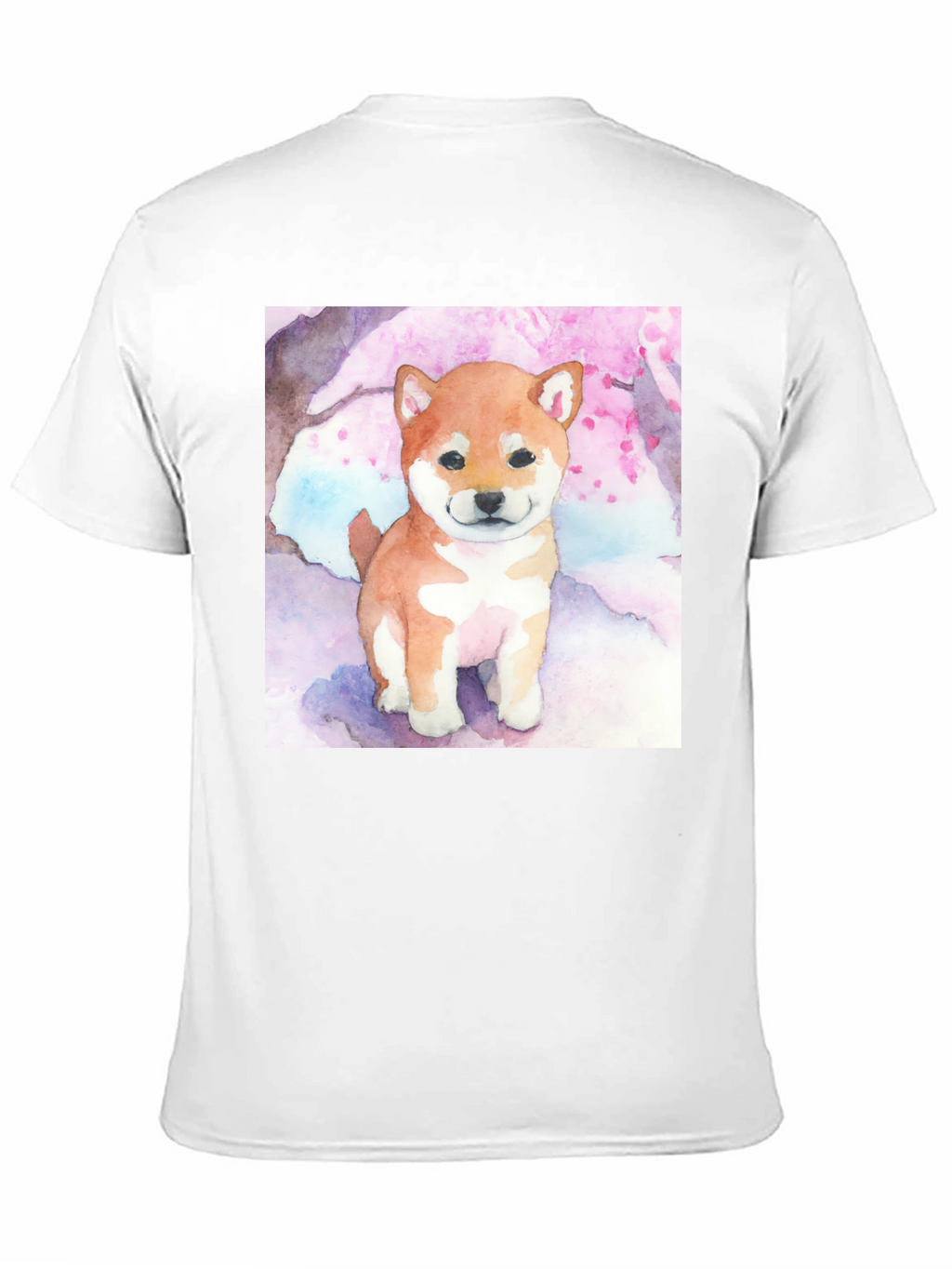 Watercolor Shiba Inu T-Shirt