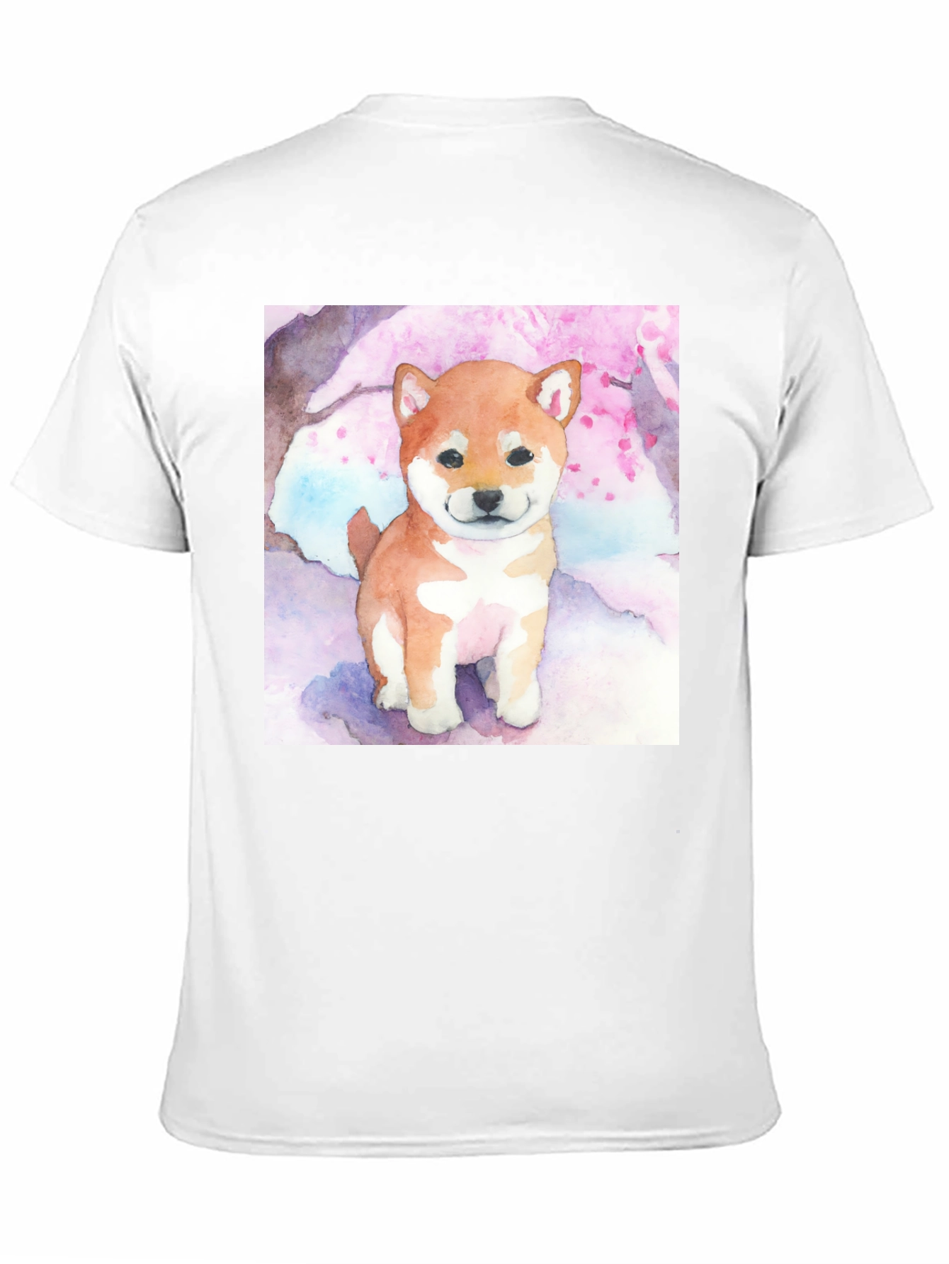 Watercolor Shiba Inu T-Shirt