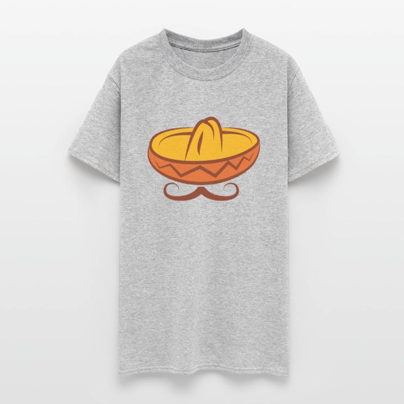 burrito mexican hat with mustache