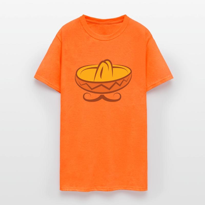 burrito mexican hat with mustache