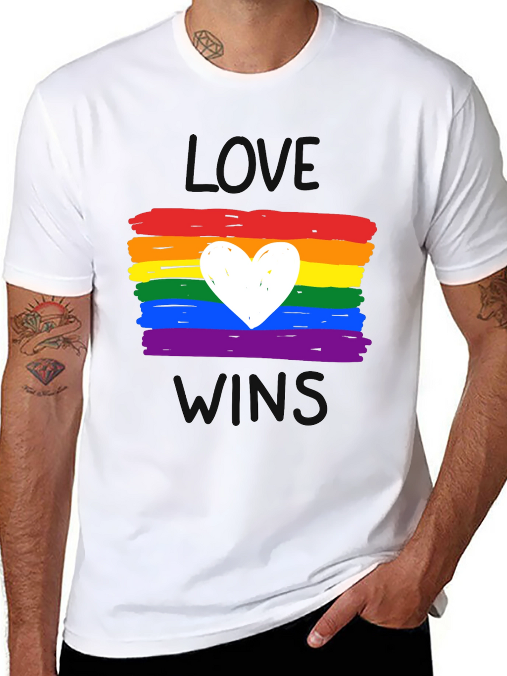Pride Love Graphic Tee