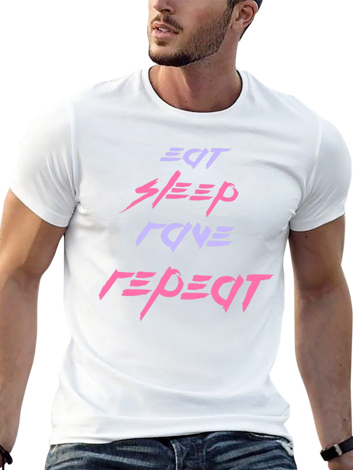 Eat Sleep Love Repeat Graphic Tee