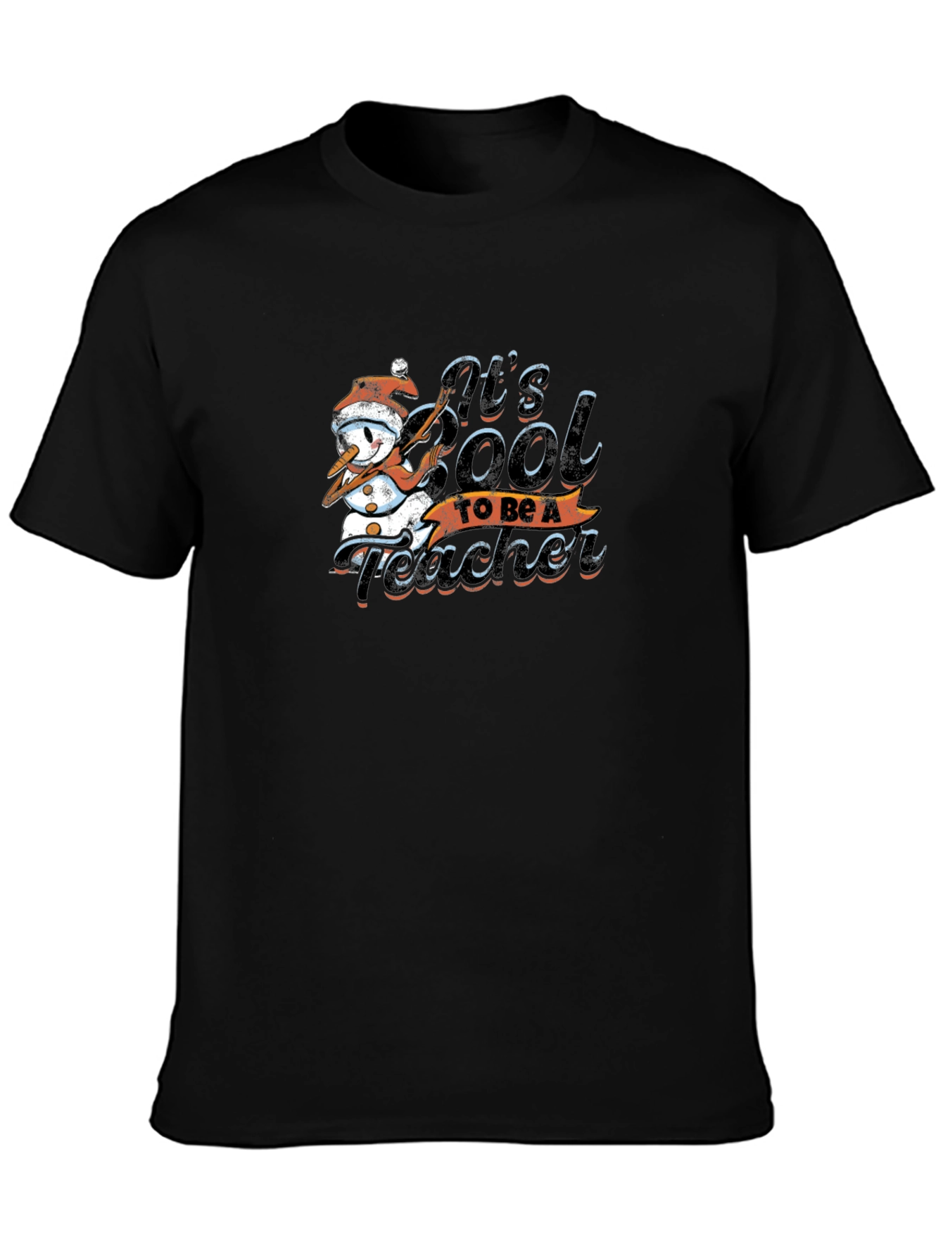 Its Cool to be a Teacher Black T-Shirt