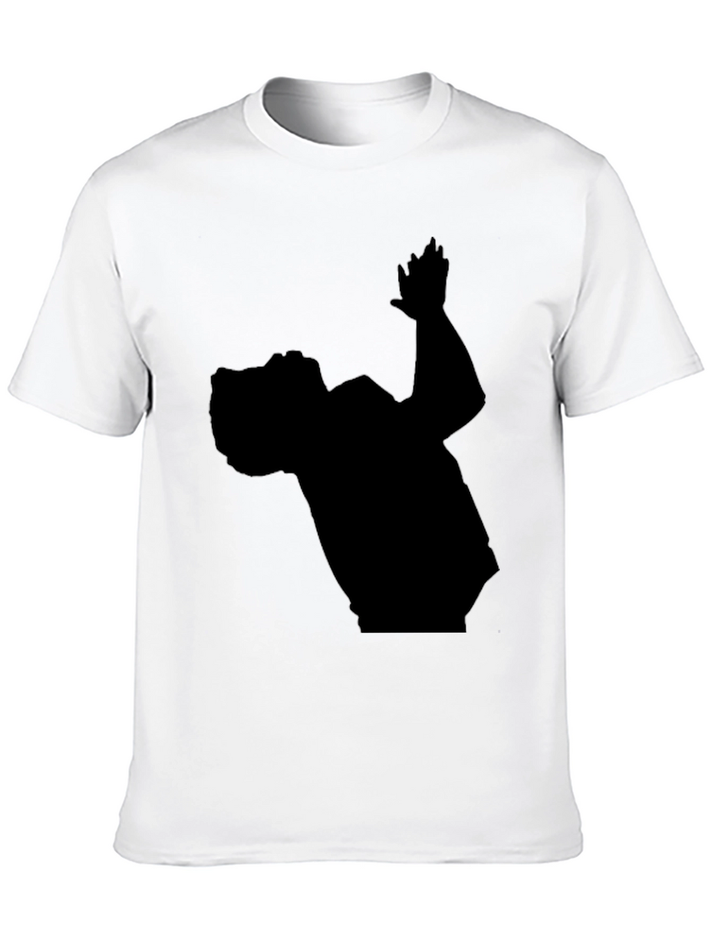 Silhouette Graphic Tee - Mens Black T-Shirt