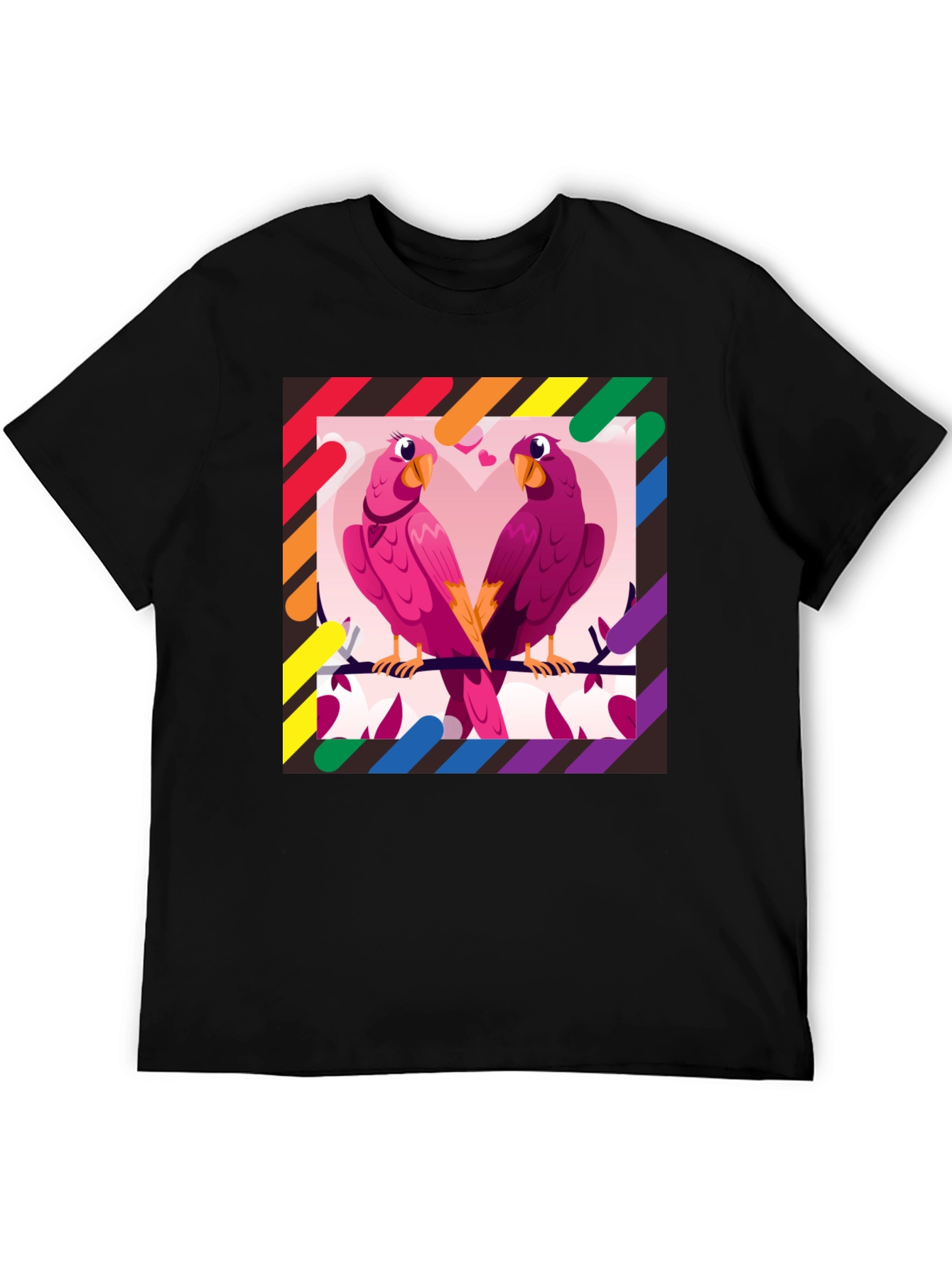 Love Birds LGBTQ Pride T-Shirt