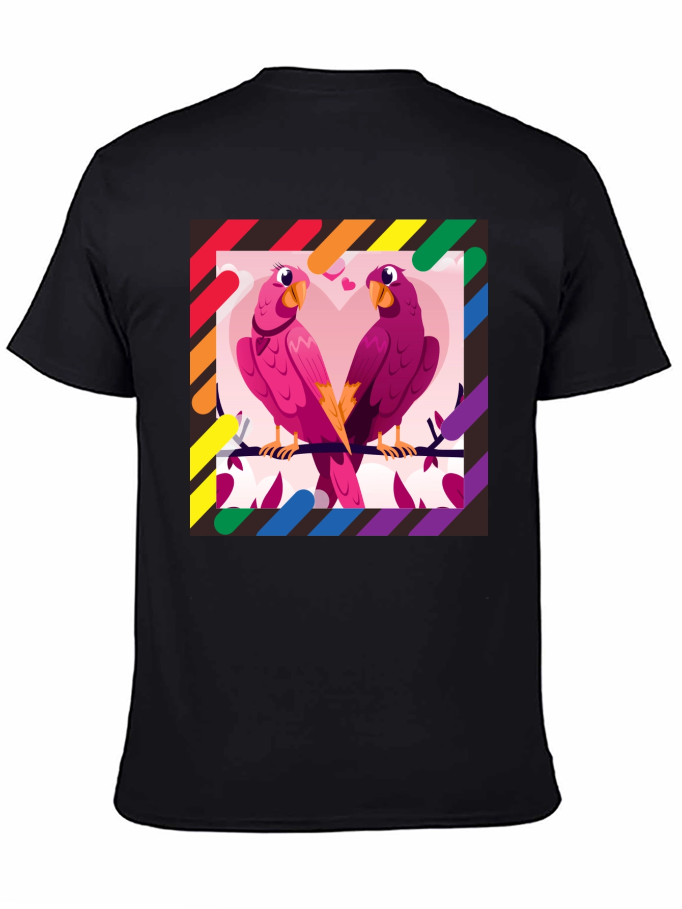 Love Birds LGBTQ Pride T-Shirt