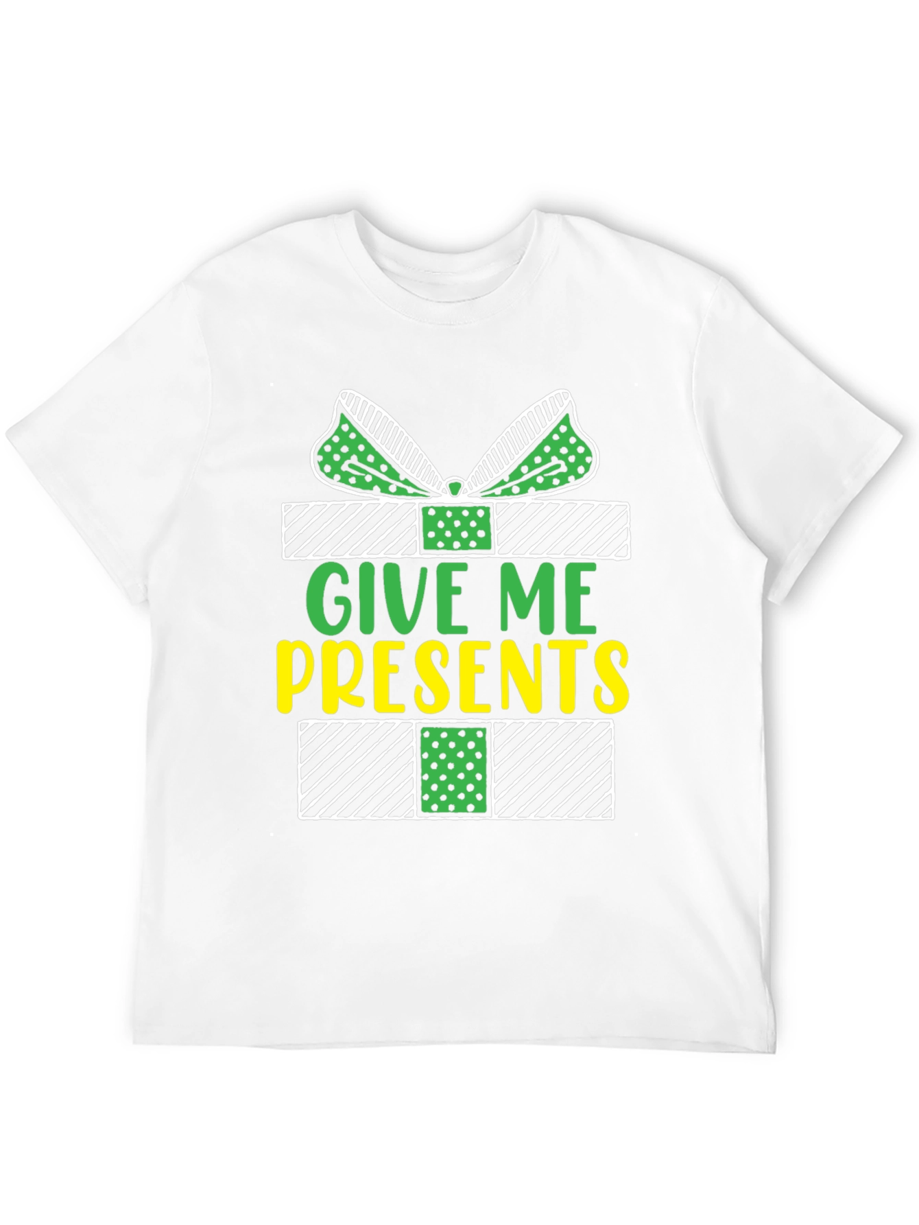 Give Me Presents T-Shirt - Holiday Gift Tee
