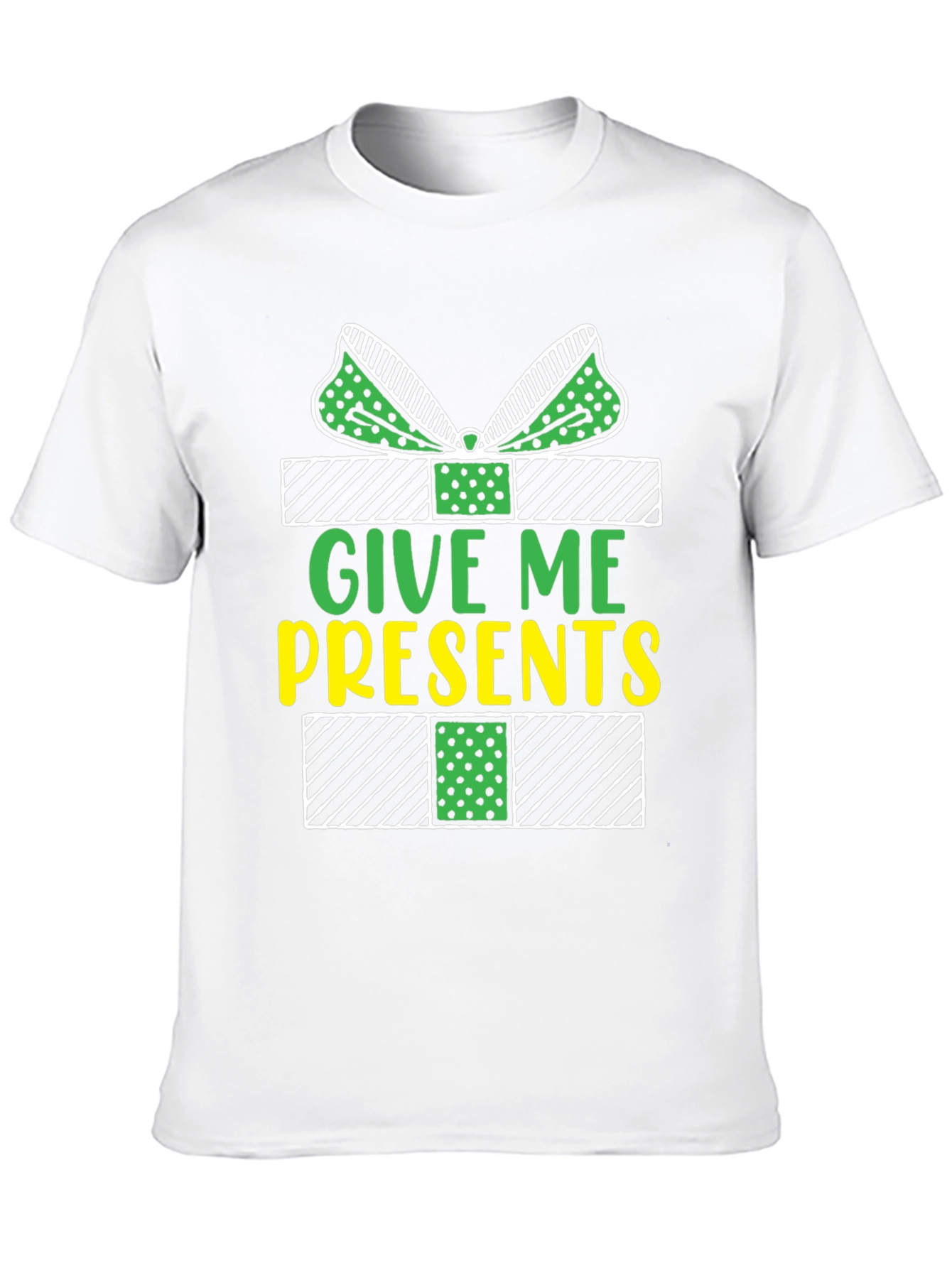 Give Me Presents T-Shirt - Holiday Gift Tee