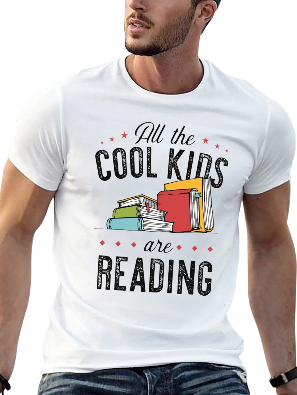 Cool Kids Reading T-Shirt