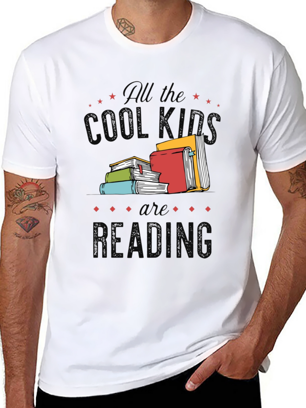 Cool Kids Reading T-Shirt
