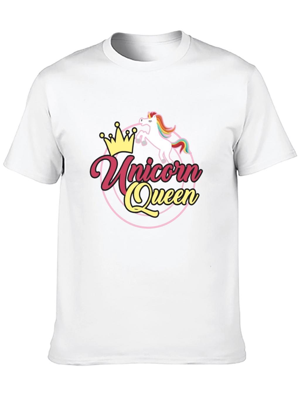 Unicorn Queen Black T-Shirt