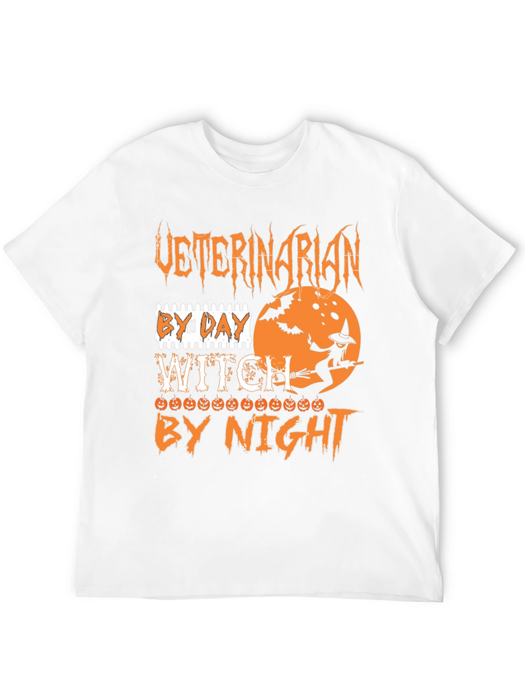 Veterinarian Witch Halloween T-Shirt