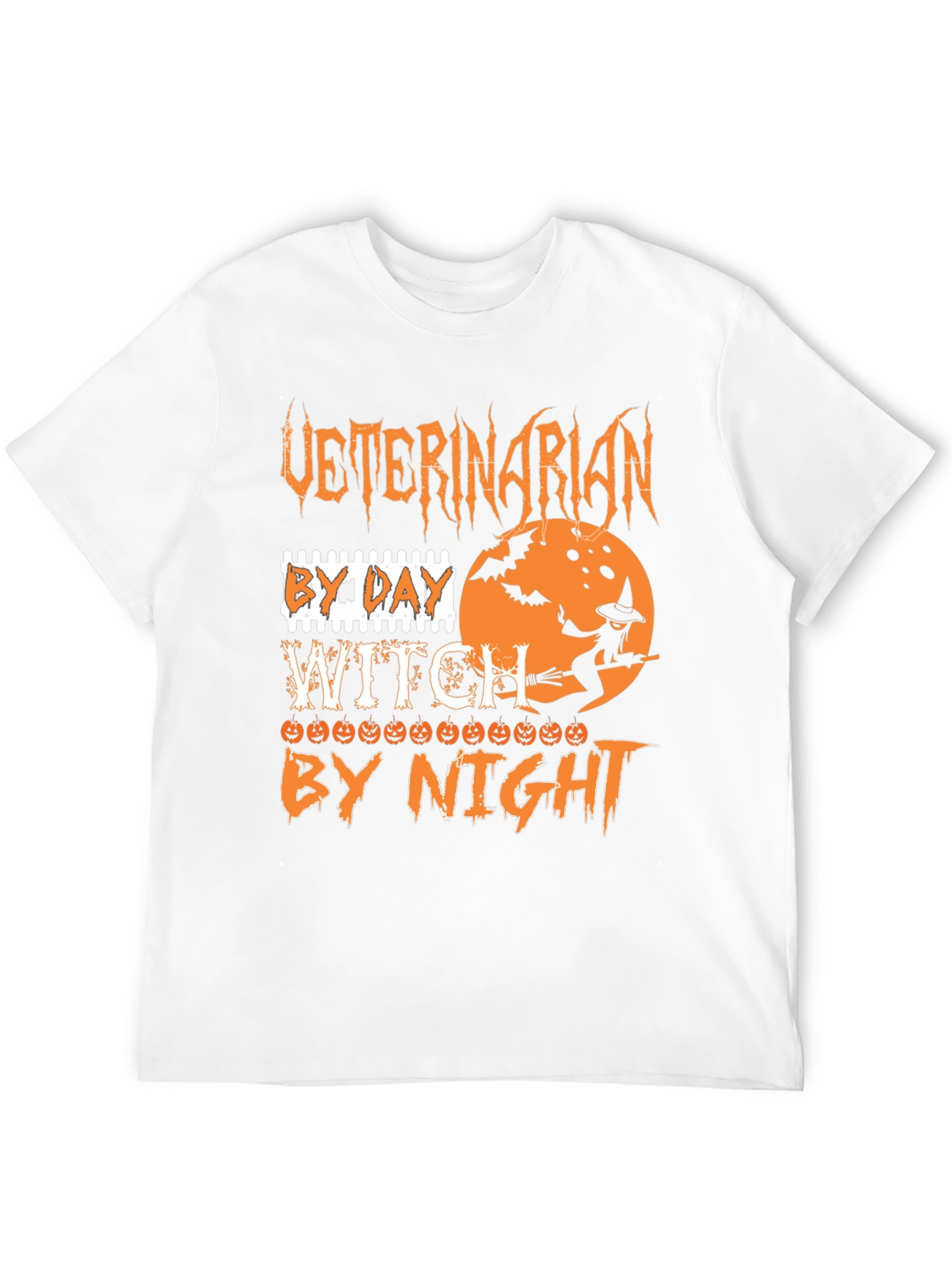 Veterinarian Witch Halloween T-Shirt