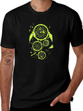 Dreamcatcher Graphic Print Black Tee