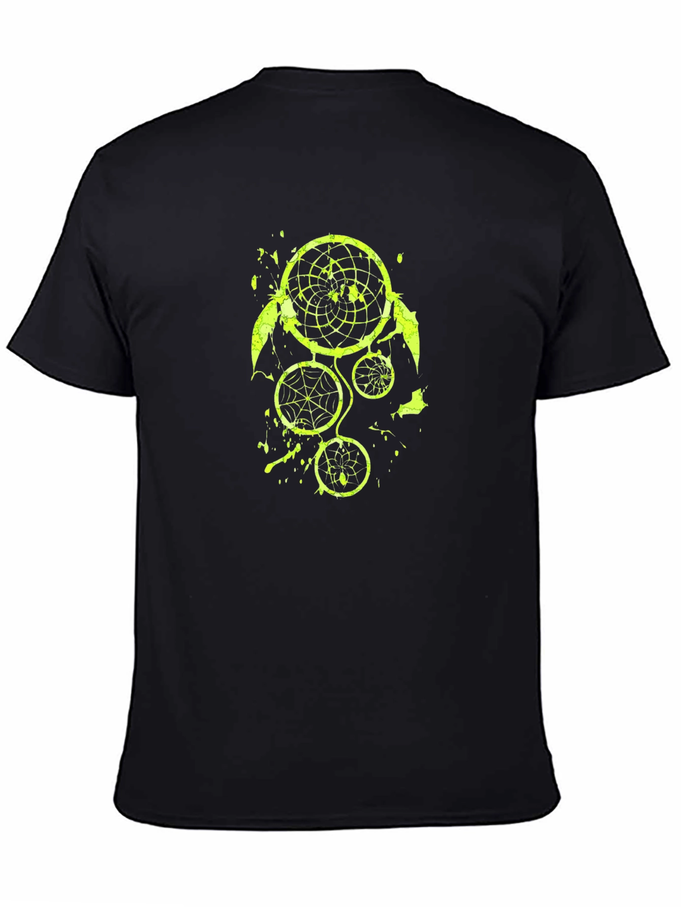 Dreamcatcher Graphic Print Black Tee