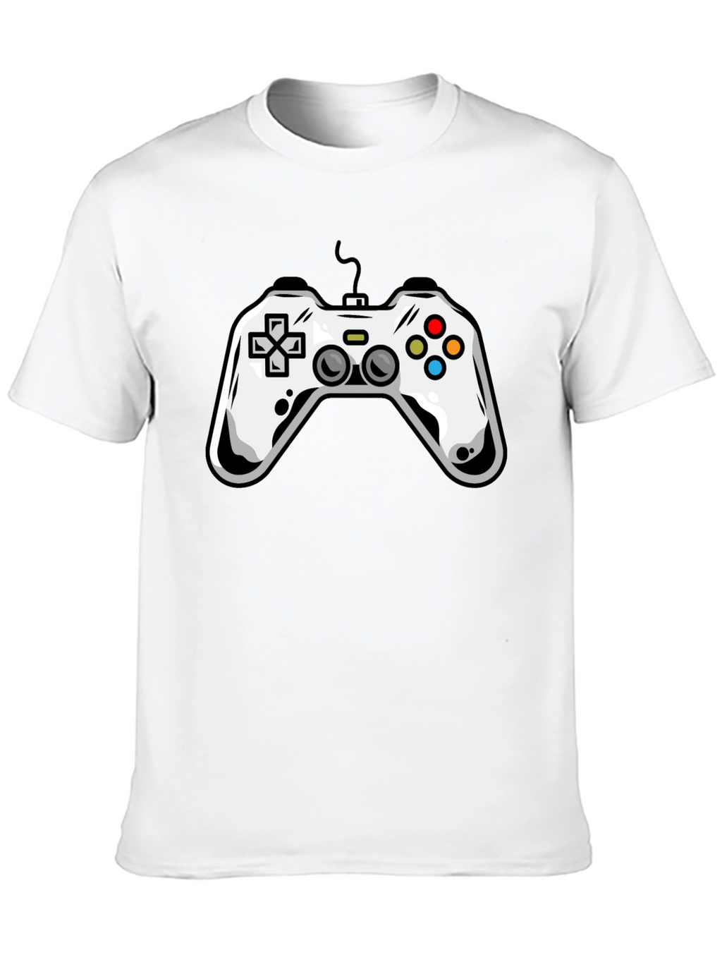 Gamer Controller Graphic Tee - Black