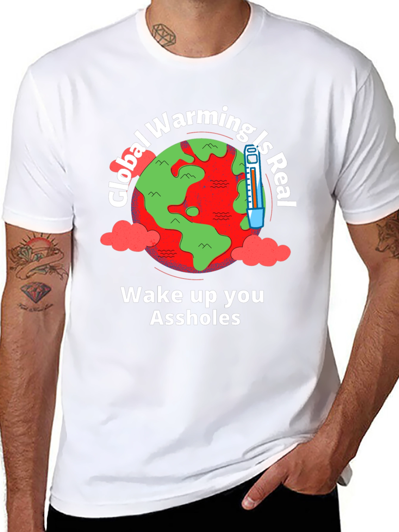 Global Warming Awareness Graphic Tee