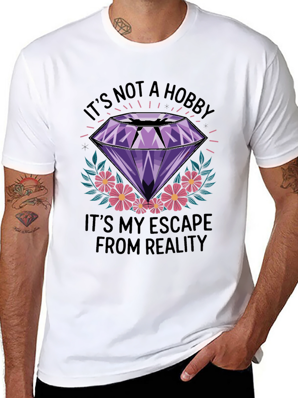 Diamond Escape T-Shirt - Hobbyist Apparel
