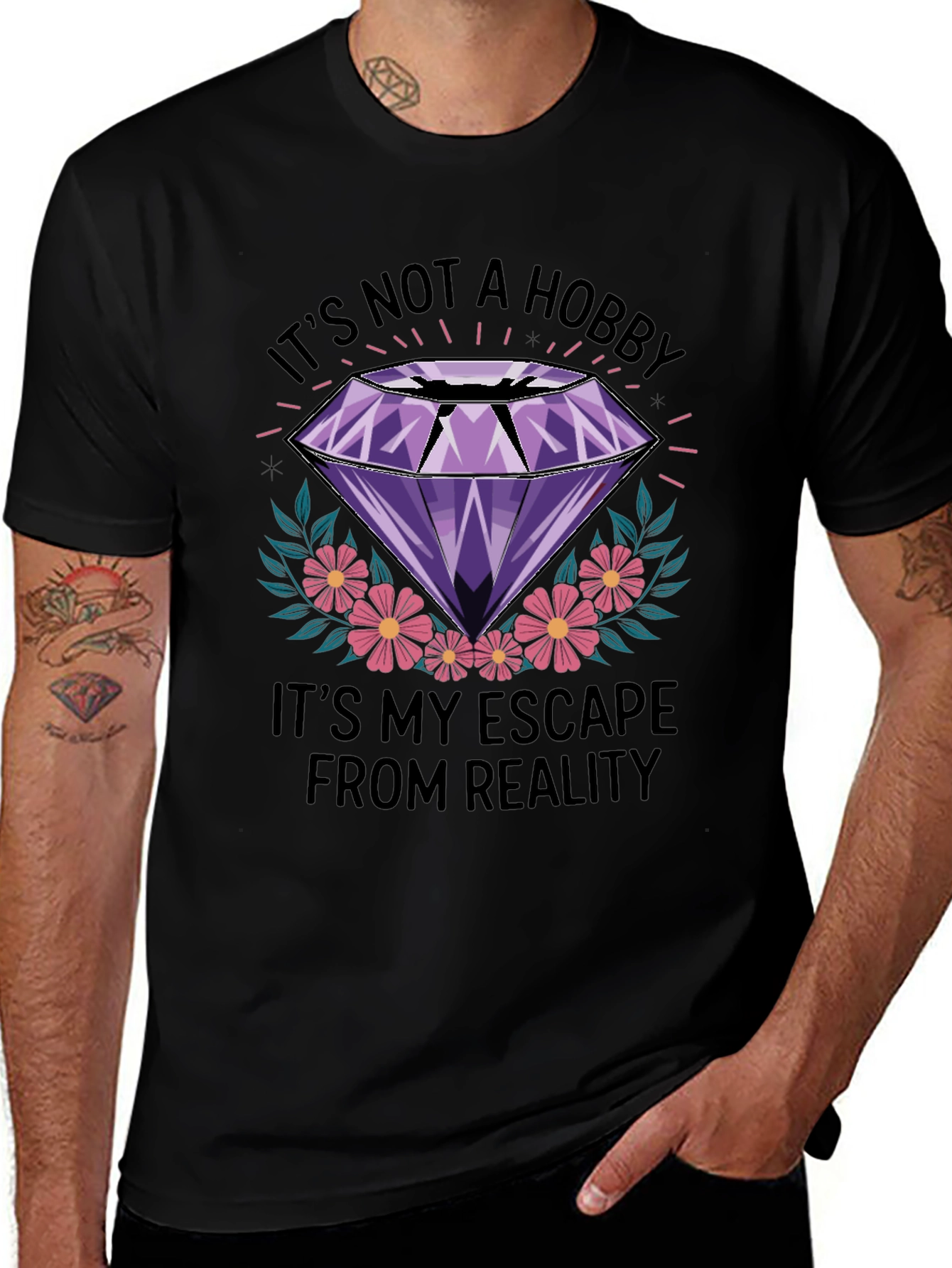 Diamond Escape T-Shirt - Hobbyist Apparel