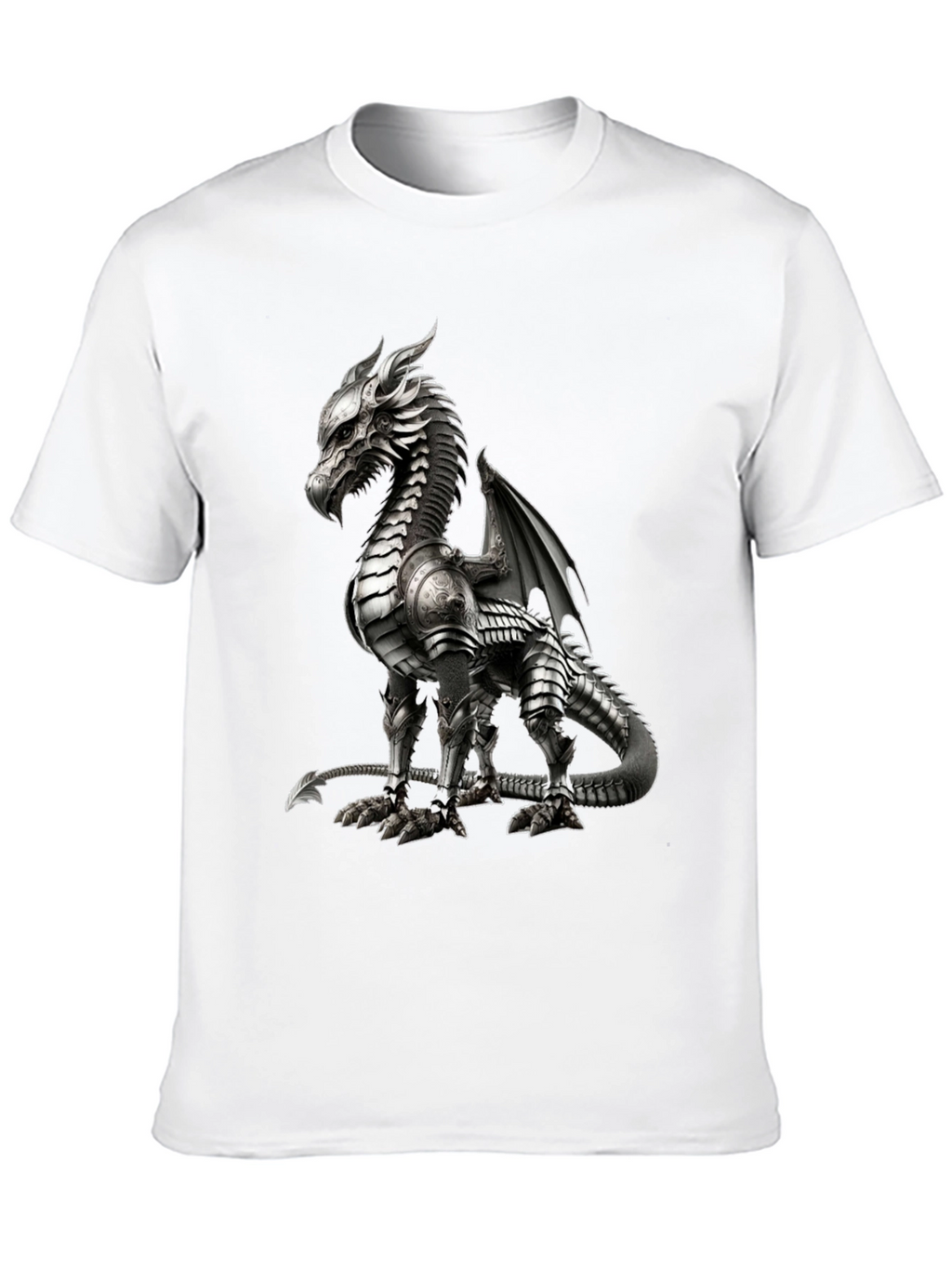 Dragon Graphic Tee - Black