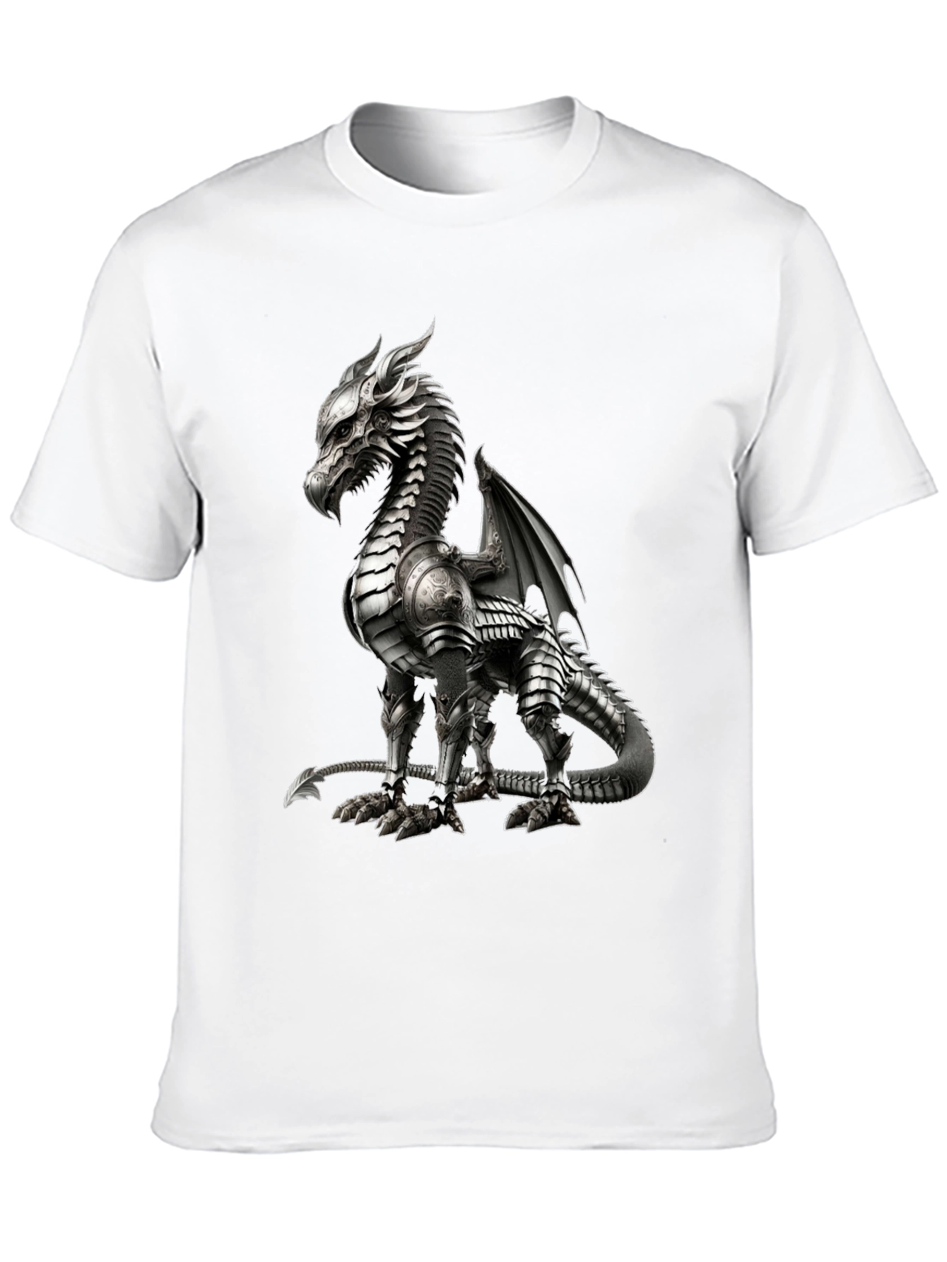 Dragon Graphic Tee - Black