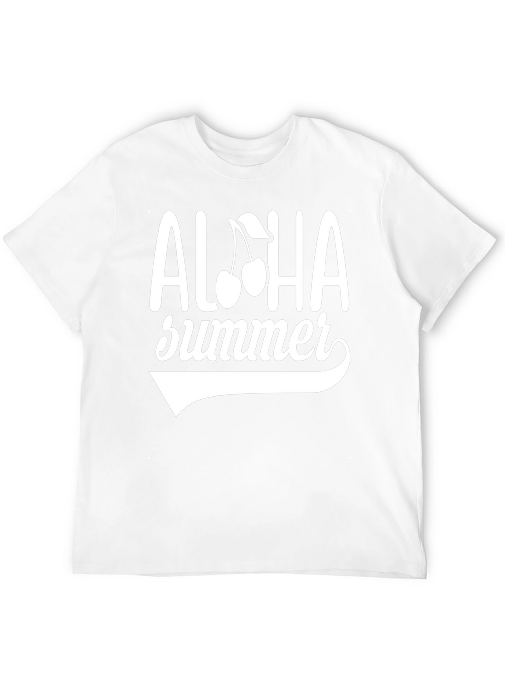 Aloha Summer T-Shirt - Black Graphic Tee