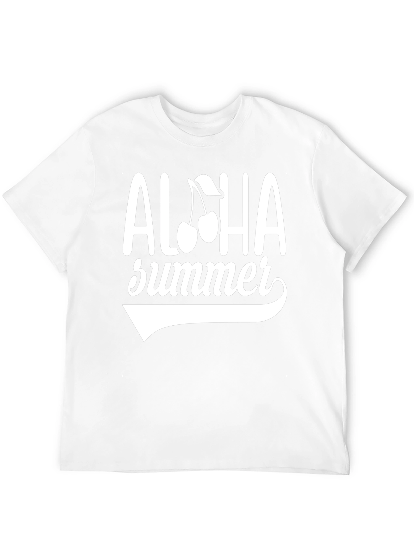 Aloha Summer T-Shirt - Black Graphic Tee