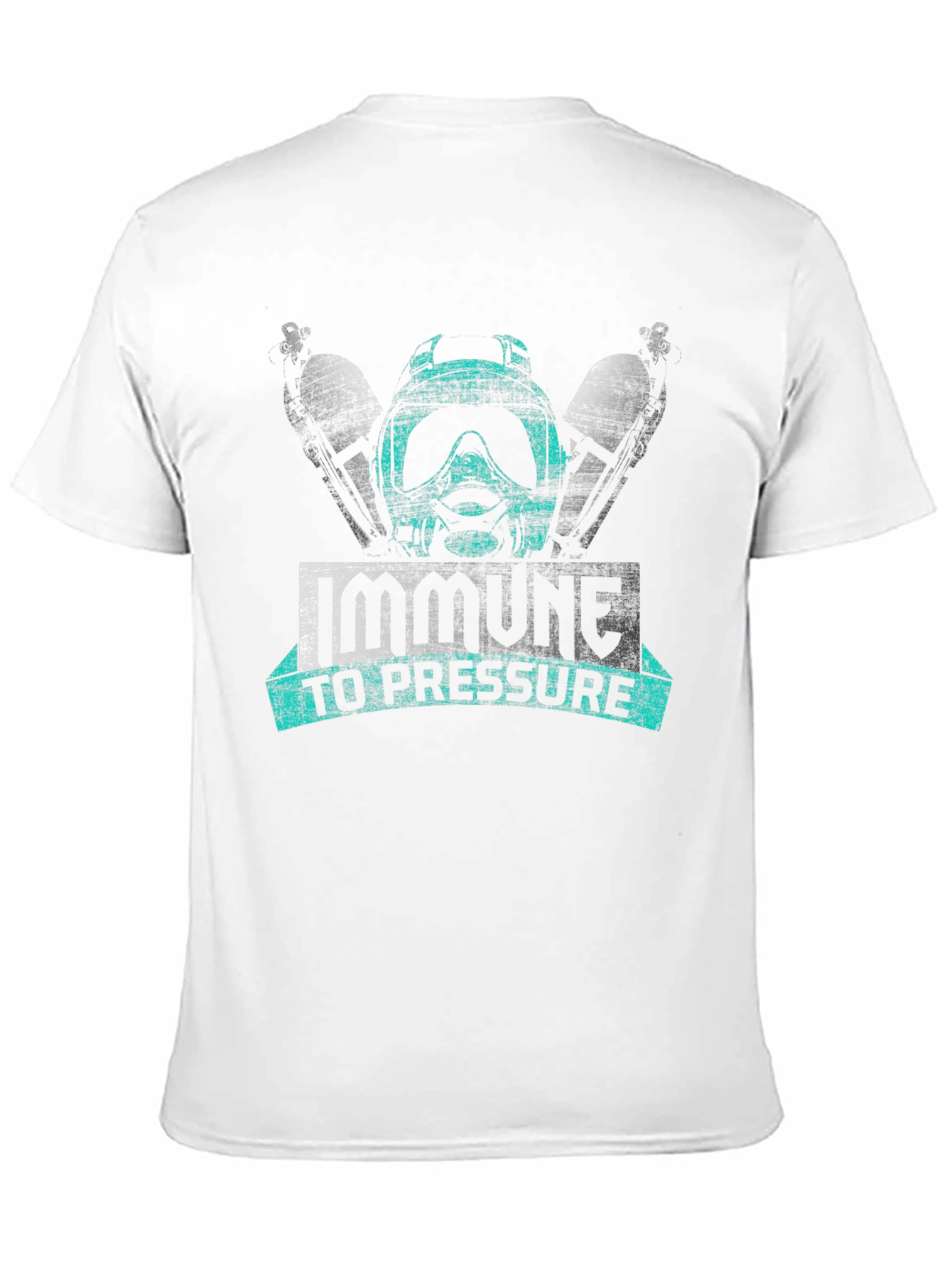 Immune to Pressure Black Graphic Tee