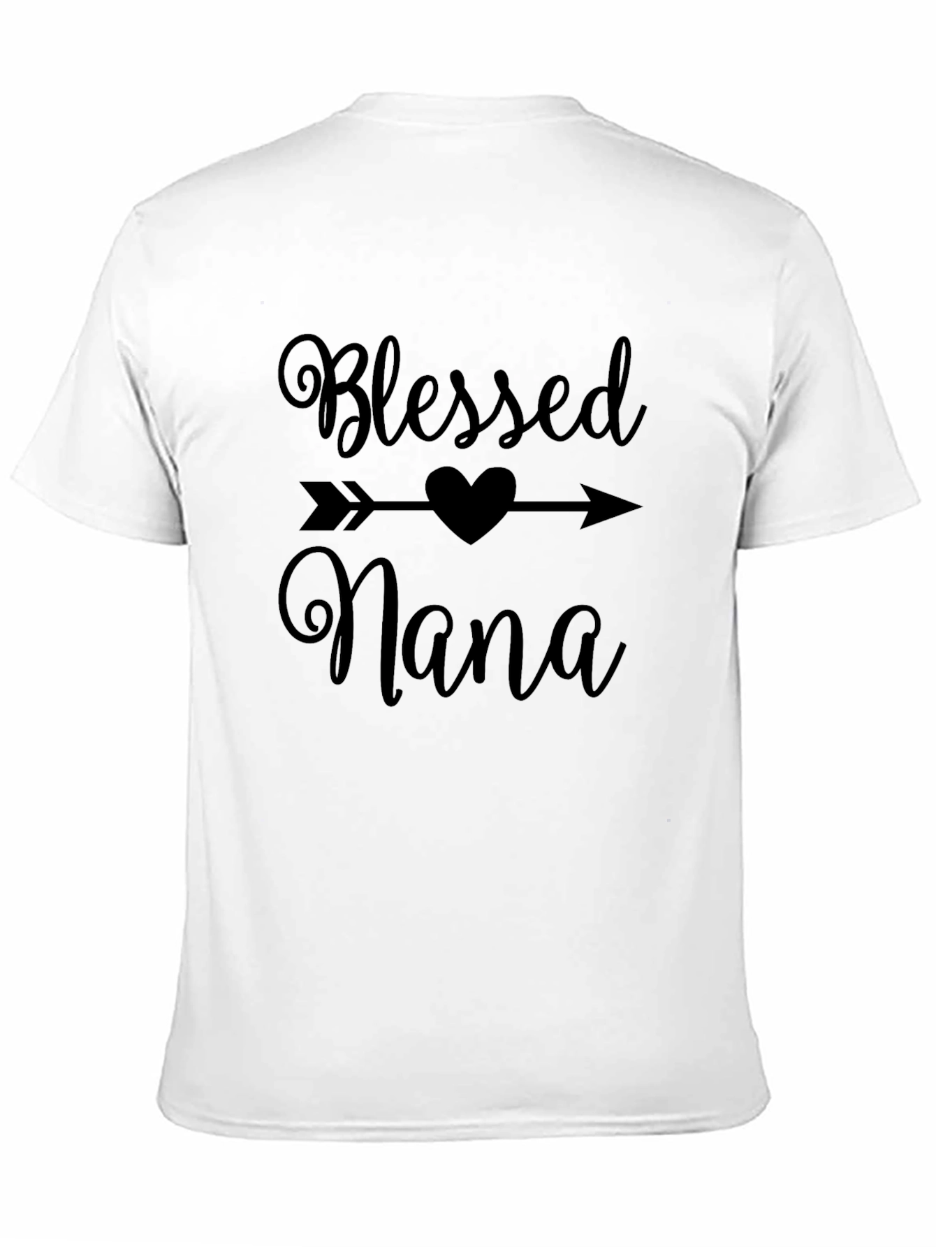 Blessed Nana Graphic Tee - Soft Cotton Blend