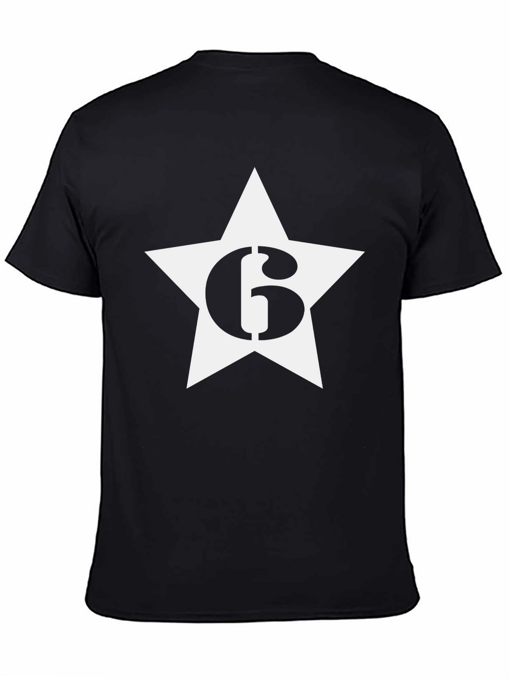 Star Number 6 Graphic Tee - Cool & Casual