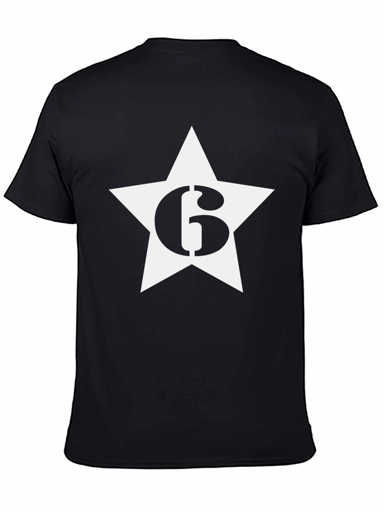 Star Number 6 Graphic Tee - Cool & Casual