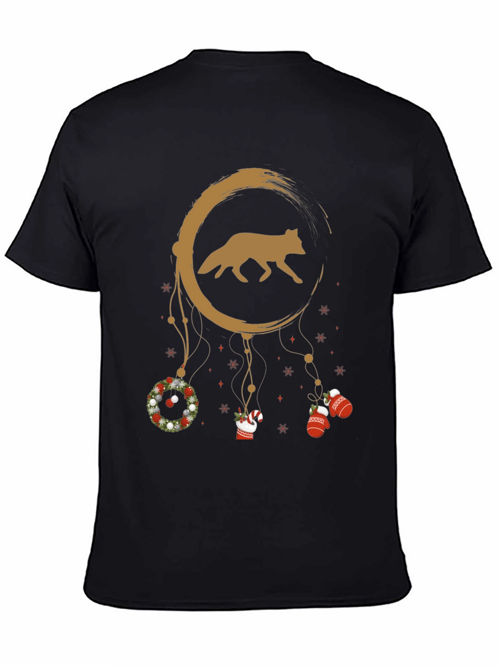 Fox Dreamcatcher Christmas T-Shirt