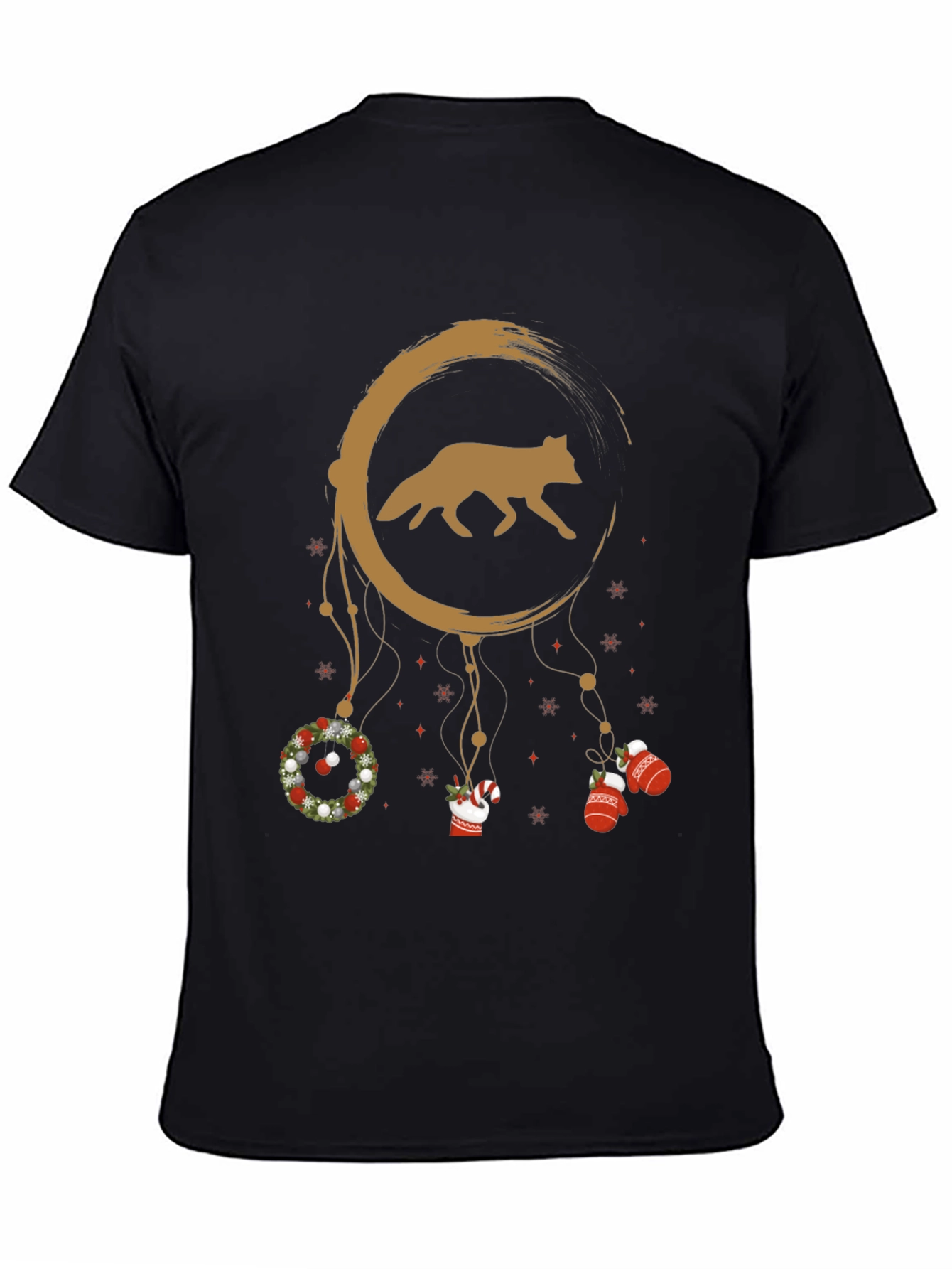 Fox Dreamcatcher Christmas T-Shirt