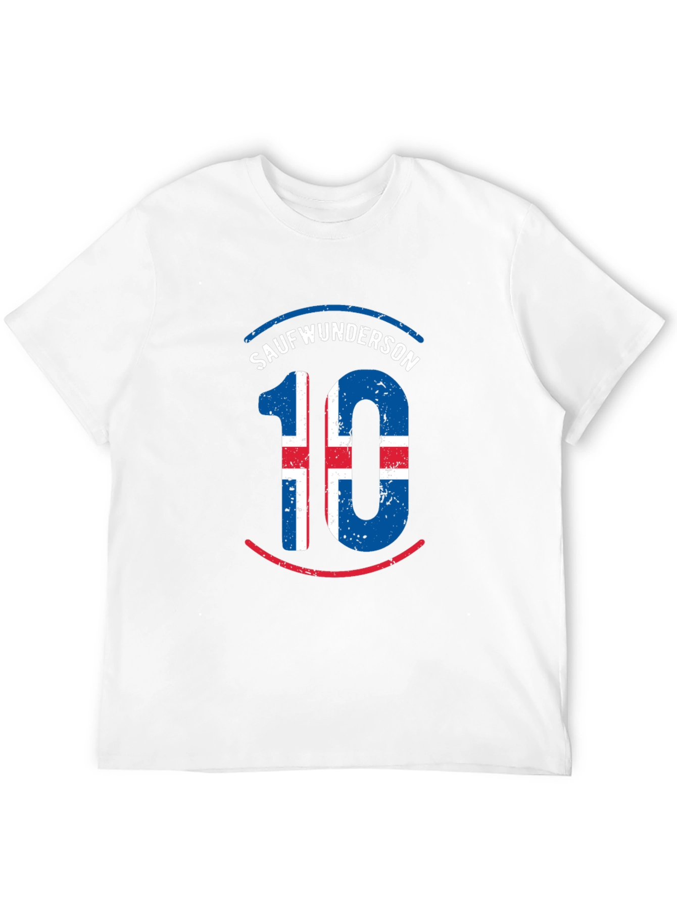 Icelandic Number 10 Graphic Tee - Sauverwunderson