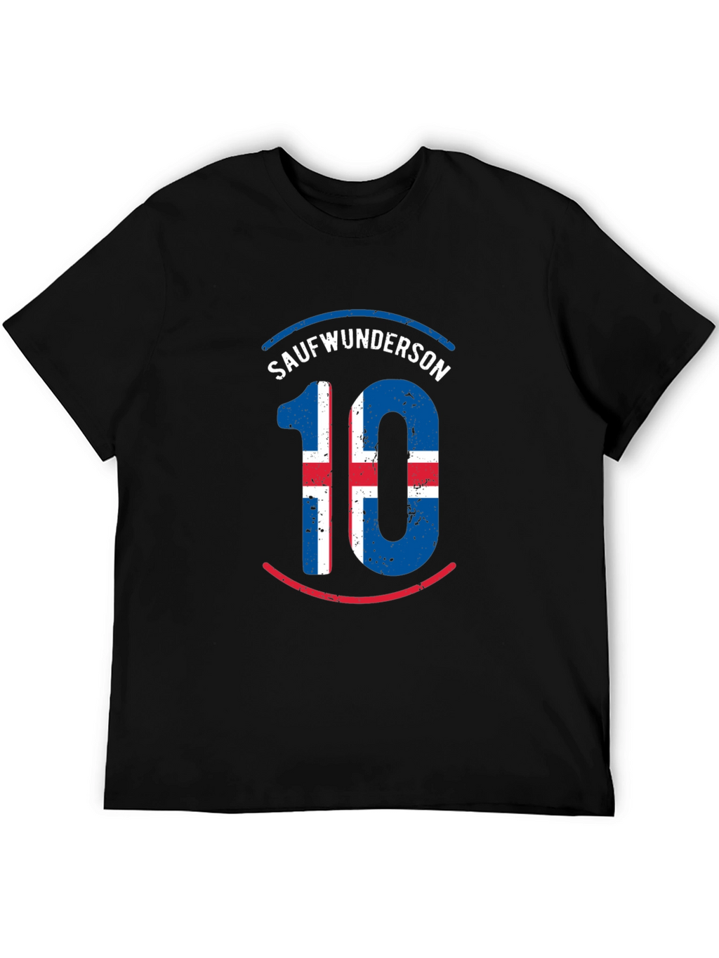 Icelandic Number 10 Graphic Tee - Sauverwunderson