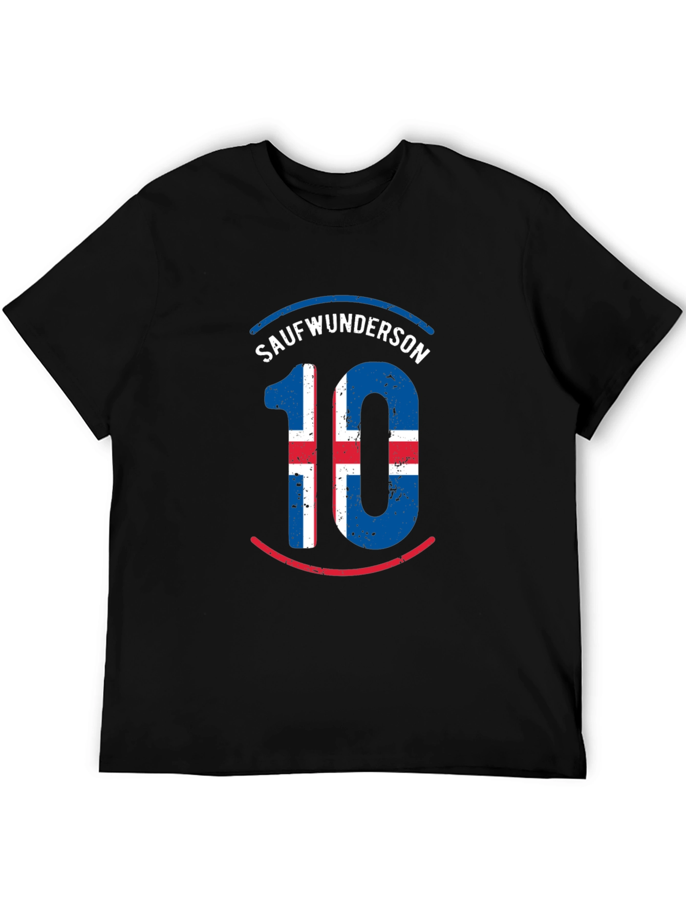 Icelandic Number 10 Graphic Tee - Sauverwunderson